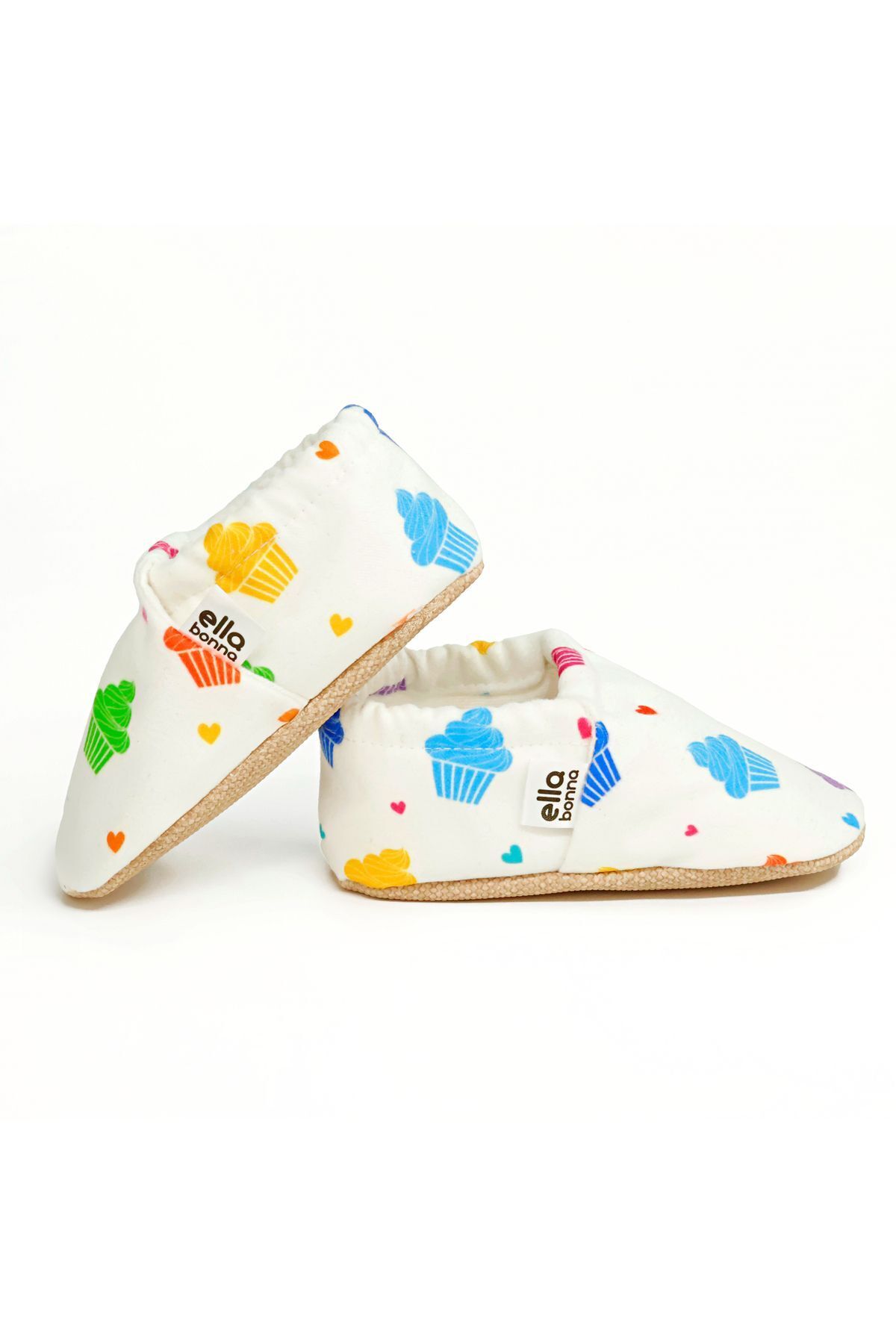 Ella Bonna-Baby-Hausschuhe – rutschfeste Sohle, Cupcake-Hausschuhe, Hausschuhe und Kindergartenschuhe 5