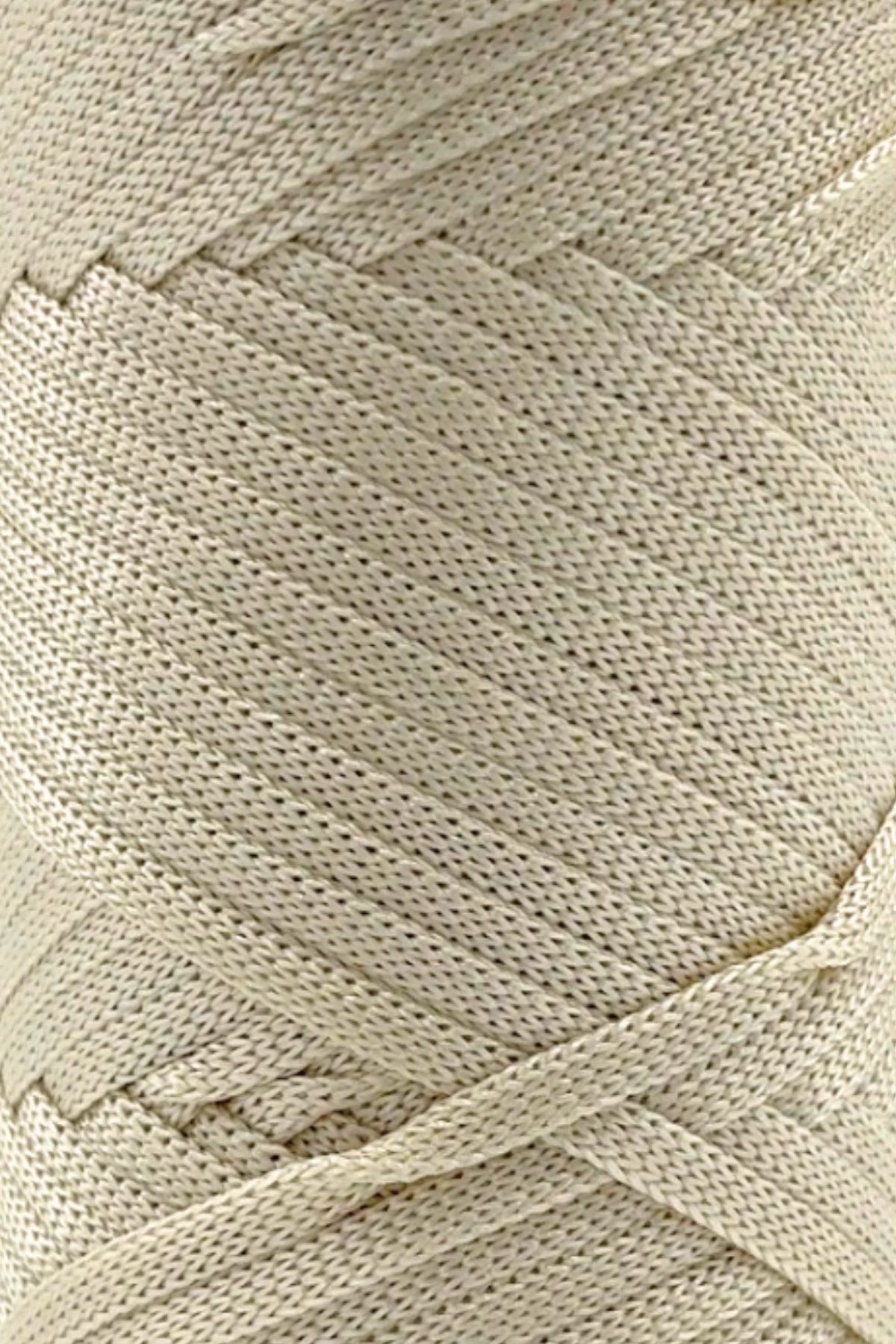 SENSY-Premium Polyester Ribbon - 200g Macrame Thread Ecru 2