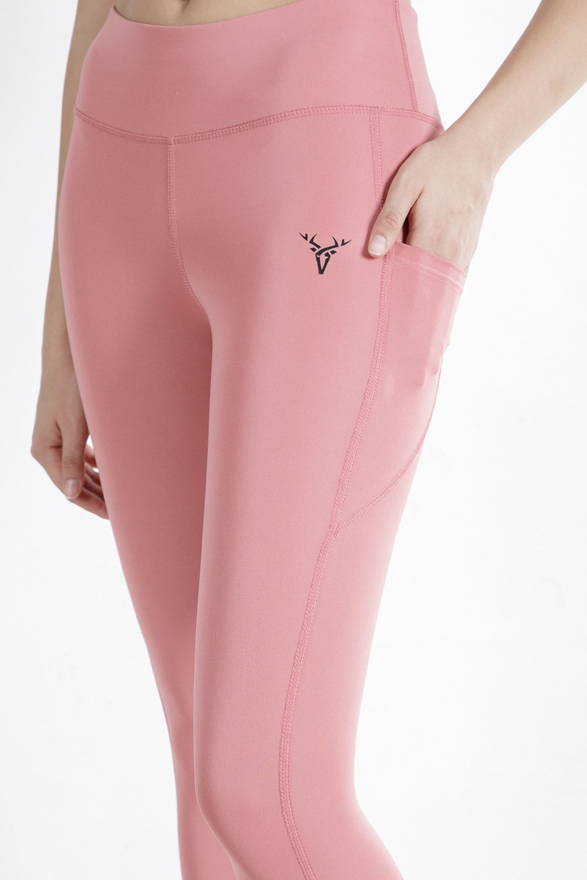 cervus  Yüksek Bel Toparlayıcı Çift Cepli Tayt C-22346 - Görsel 5