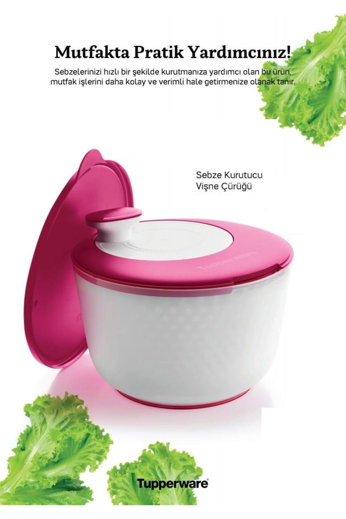 Tupperware Sebze Kurutucu Mürdüm