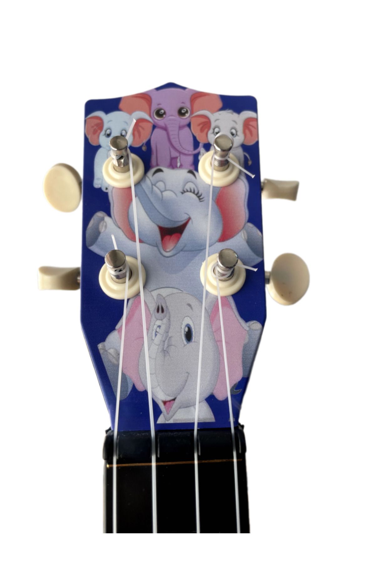 Rock Viper-Hawian Soprano - Elephant Patterned Composit Ukulele 3