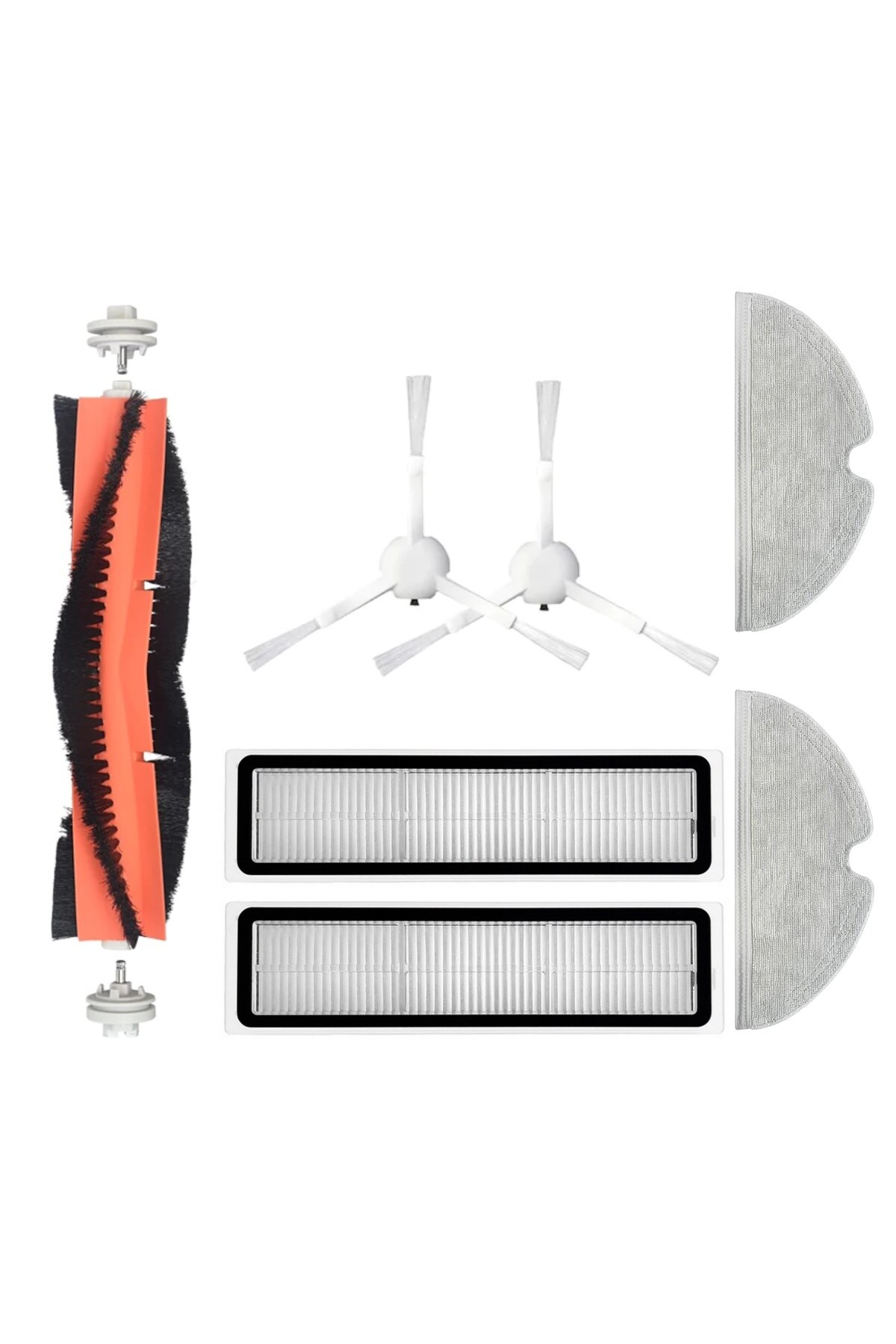 Vestel V-Bot Pro B Replacement Brush Hepa Filter Mop Set (7 Pieces)