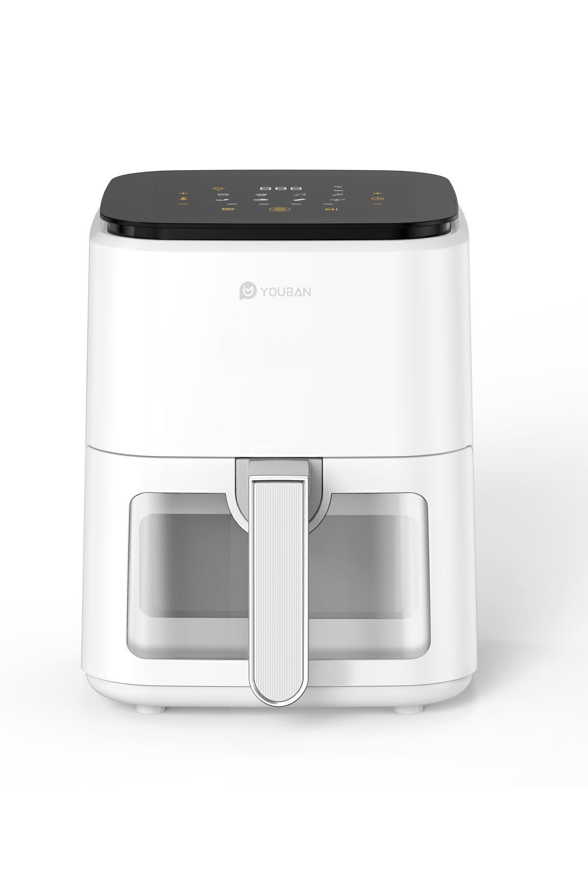Youban Air Fryer 3.5l Camlı Beyaz Fritöz