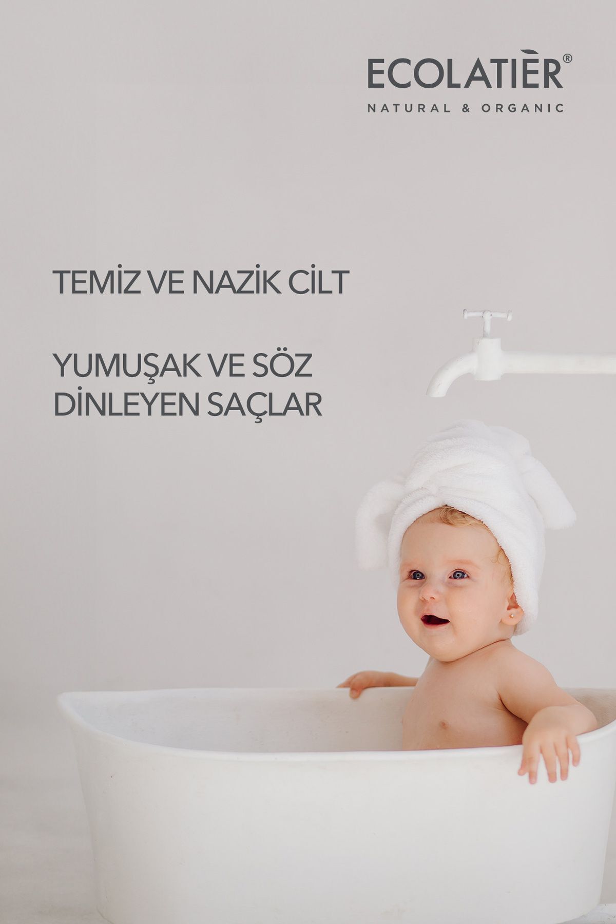 Bebek Şampuanı Yenidoğan Nazik Bakım, Hassas Ciltler Için Nemlendirici, 250 ml
