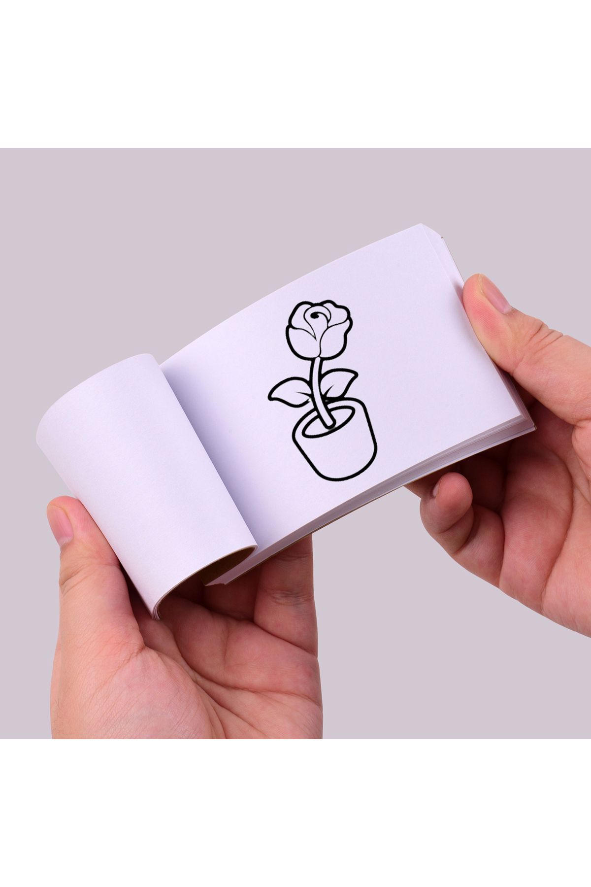 Choice-Flip Book Kit with Light Pad LED Light Box Tablet 300 Sheets Drawing Paper Flipbook for Drawing T... 6