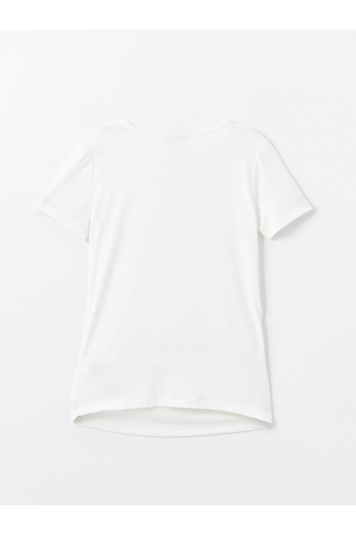 LC Waikiki-Maternity T-Shirt - Crew Neck, Printed, Short Sleeve 7