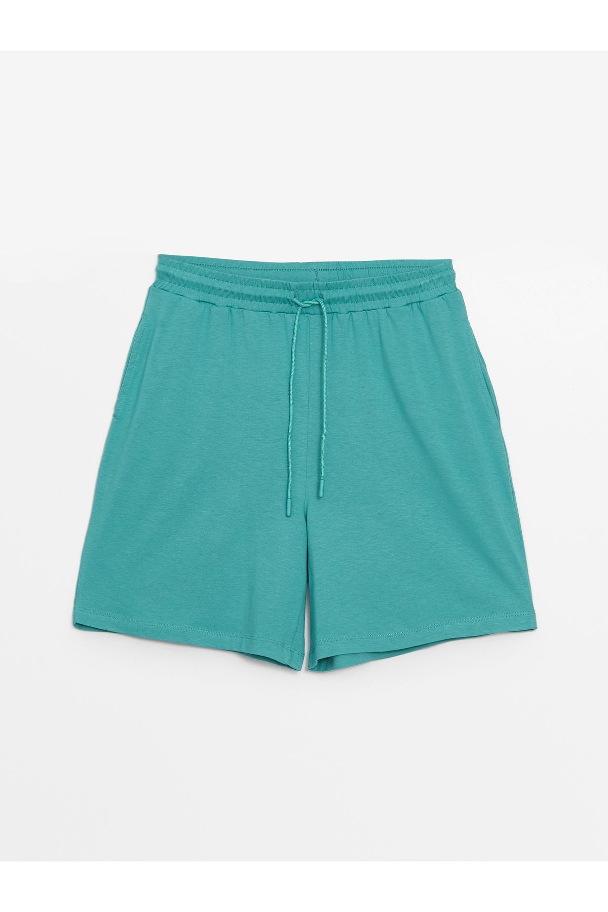 LC Waikiki-Pantaloni scurți drepti pentru damă - cu talie elastică 1