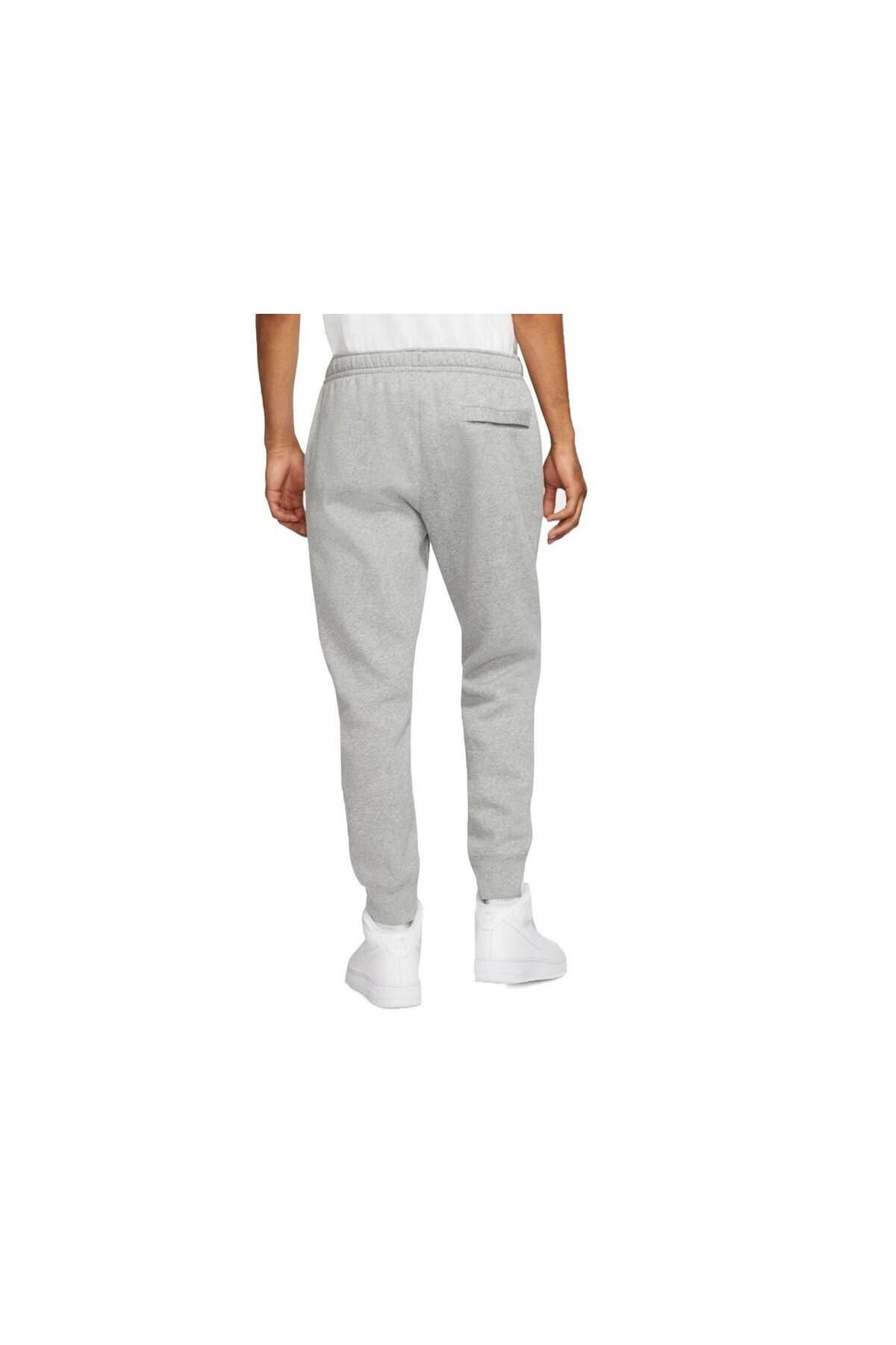 Nike-Sportswear Club Fleece Men's Gray Sweatpants Bv2671-063 2