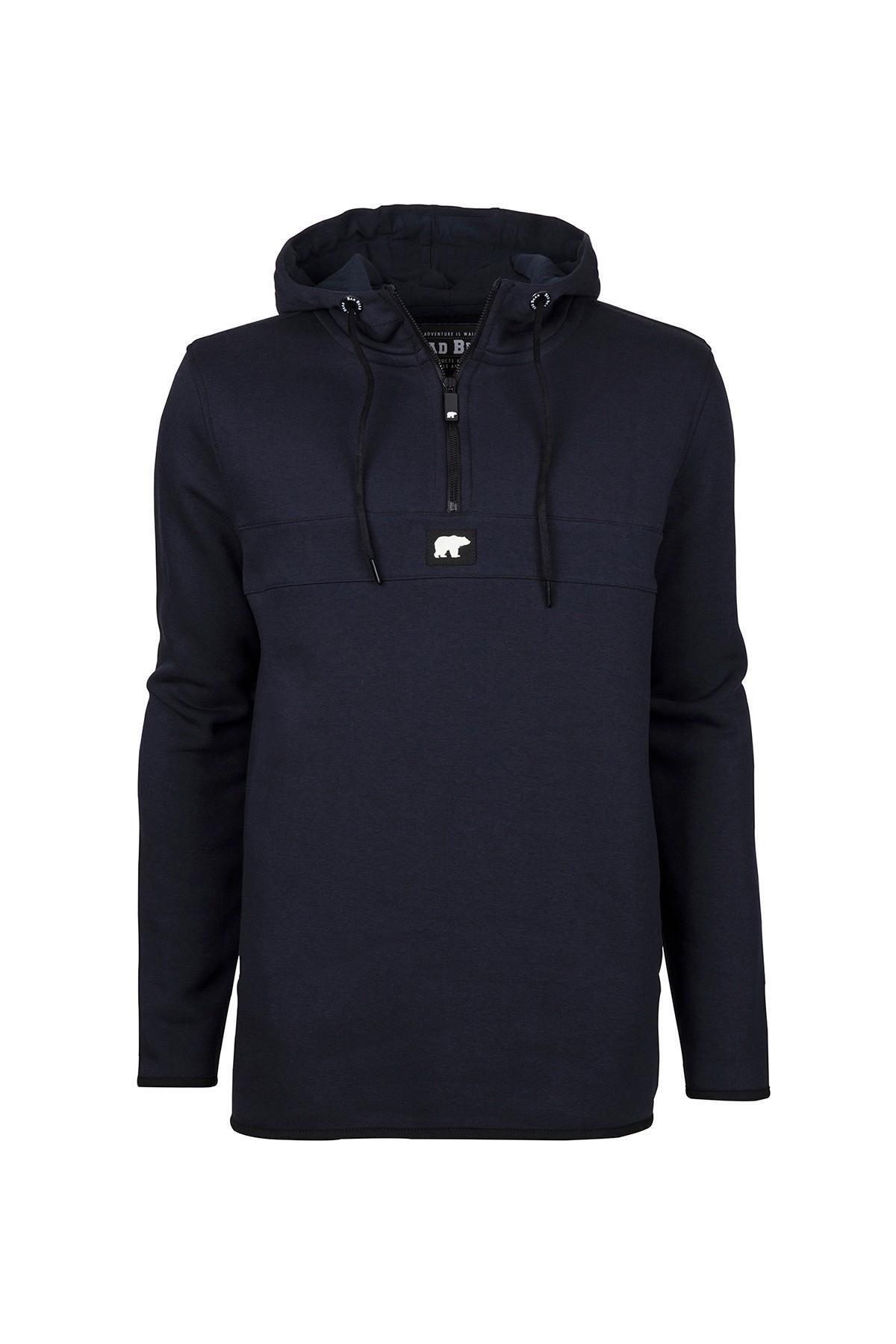 سویشرت مردانه آبی بد بیر | 19.02.27.027-C07 اورجینال - تصویر 3