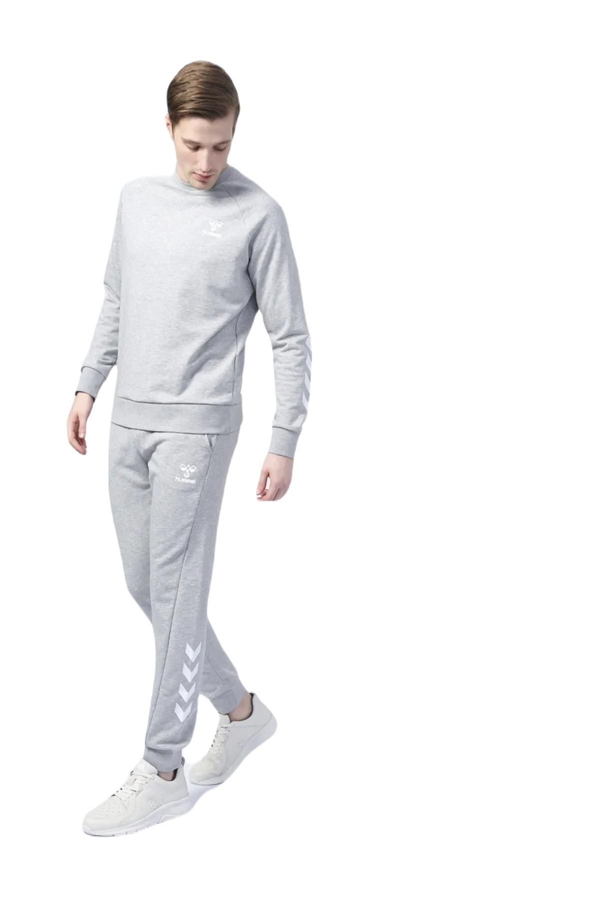 شلوار گرمکن خاکستری مردانه 931468 2006 T ISAM 2.0 مجرد معمولی ALT hummel