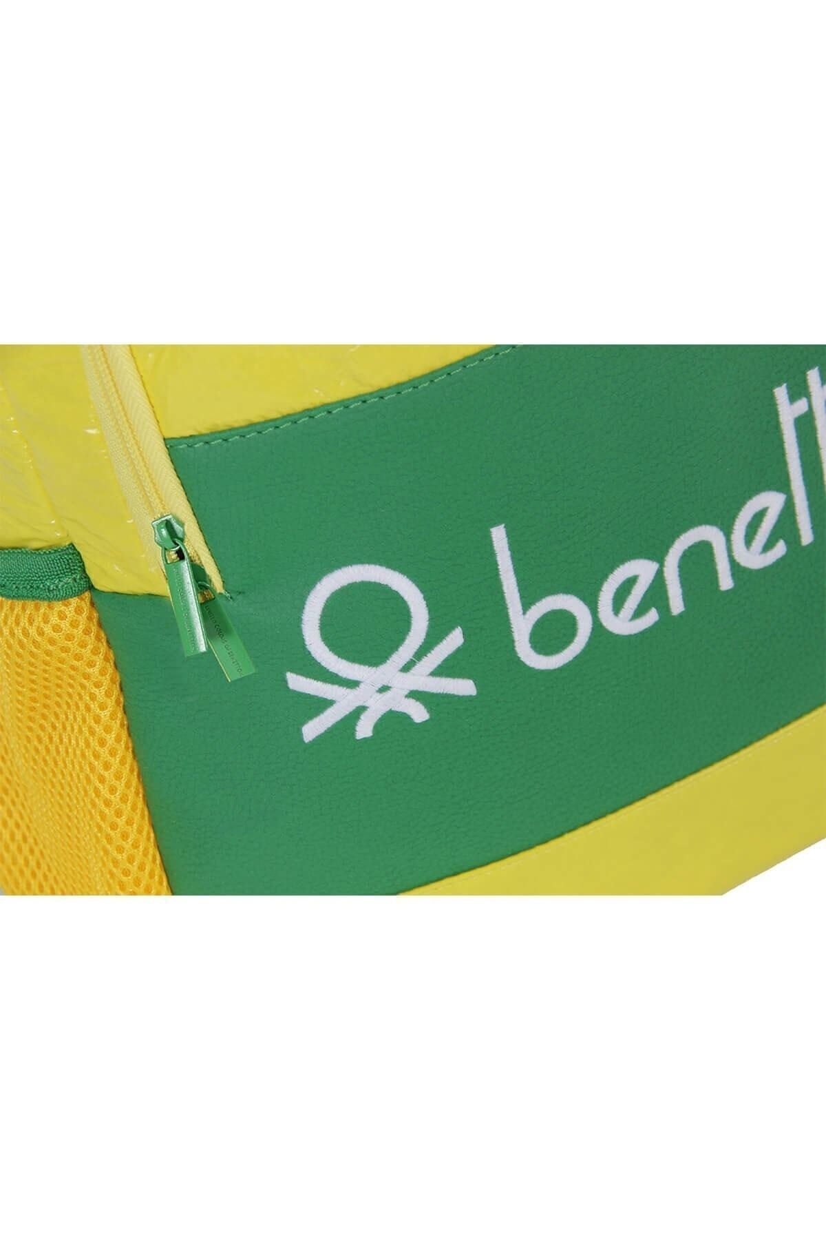 کوله‌پشتی 70147 زرد United Colors of Benetton اورجینال - تصویر 7