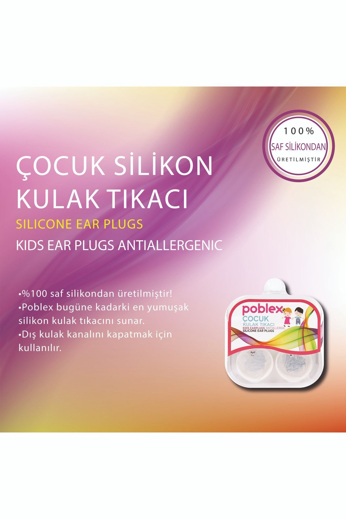 Poblex-Children's Earplugs 3