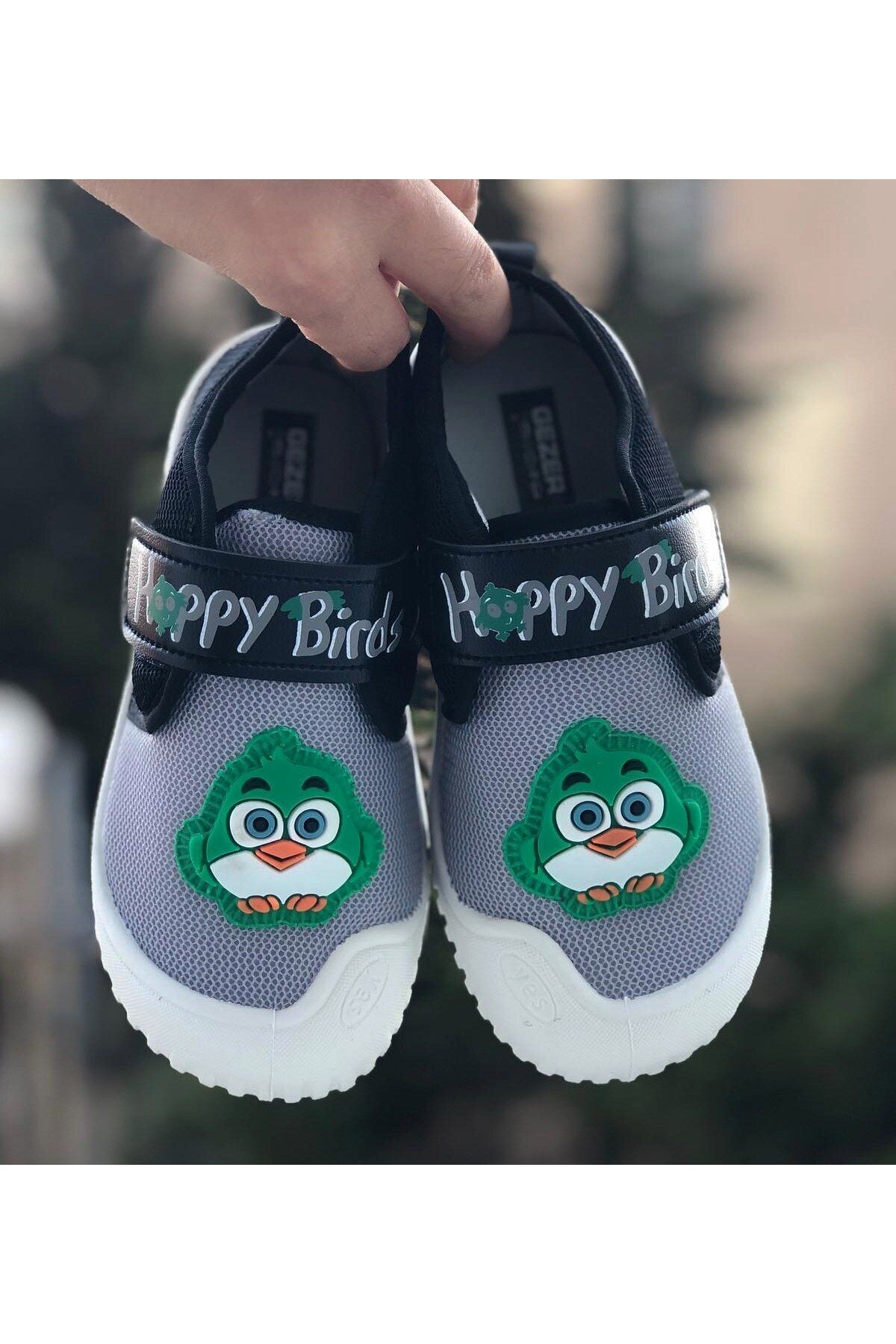 Kids Snoozies Home School Shoes Soft Anti-Slip Sole Velcro Nursery Shoes
