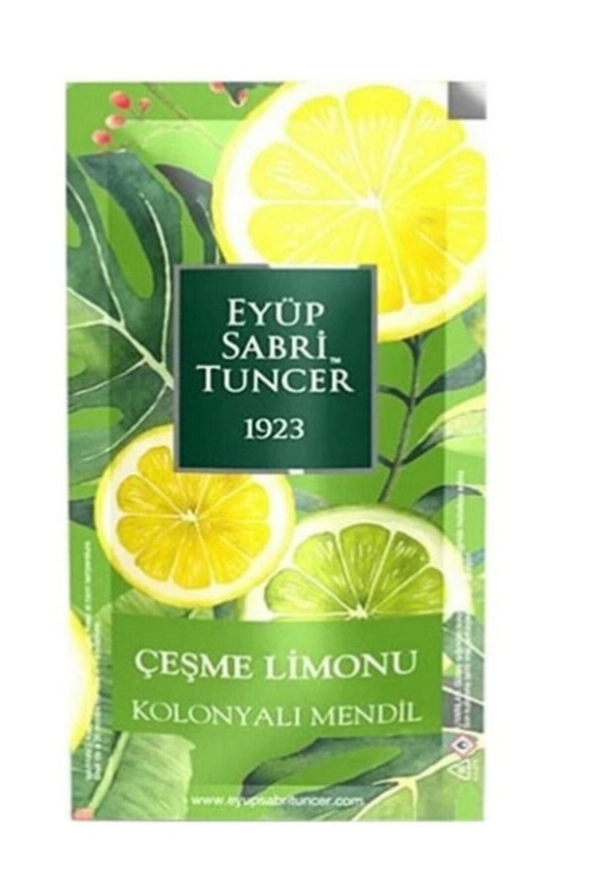 Eyüp Sabri Tuncer Çeşme Limonu Kolonyalı Mendil 150'li fotoğrafı 2 (önizleme)