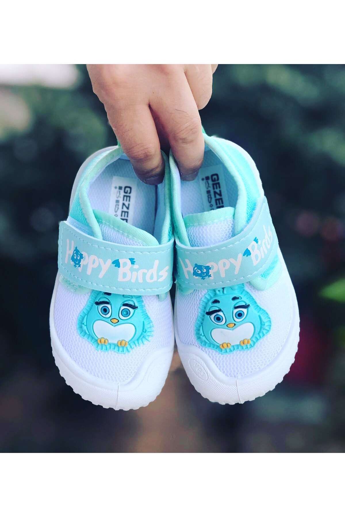 Children's Snoozies Nursery Home School Shoes Soft Anti-Slip Sole Velcro Nursery Shoes