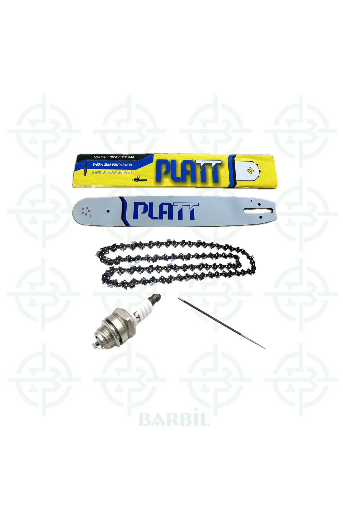 Last Point Motorlu Testere Zincirli Ağaç Kesim KILAVUZ-ZİNCİR SETİ BUJİ VE EĞE HEDİYELİ (3/8 30 DİŞ STIHL)