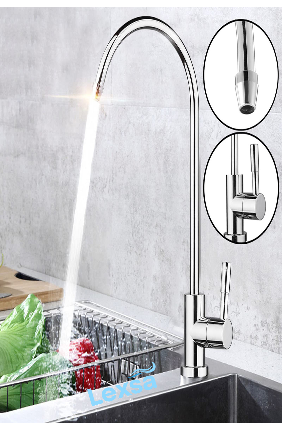 Lexsawater Ihlas-lg Su Arıtma Cihazı Uyumlu Lüks Arıtma Musluğu