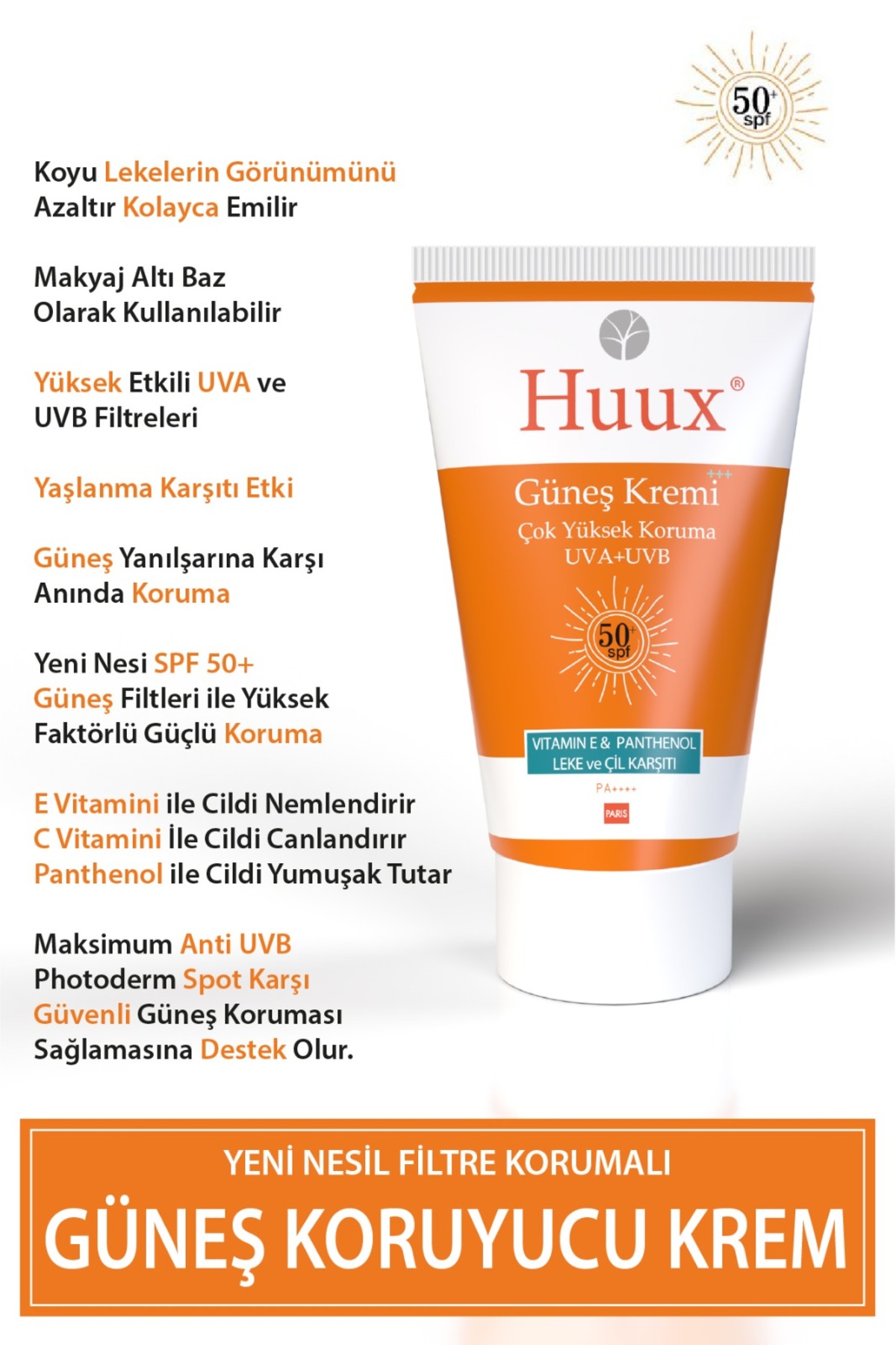 Yeni Nesil Spf50+ Güneş Kremi - Pure Pink Ultra Block Aydınlatıcı Spf50+ Güneş Kremi — TYC00462852988 — تصویر 2 از 8