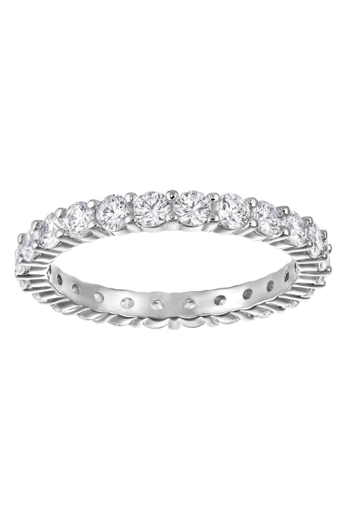 SpringStore-Women's Ring Vittore:Ring Xl Czwh/Rhs 50 5257490 1