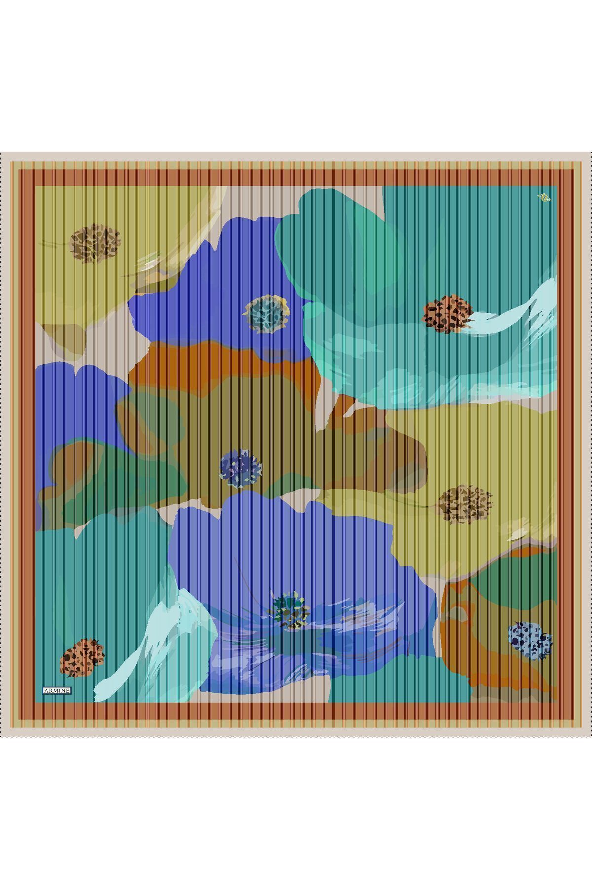 روسری زنانه آرمینه | E24YA9145D01 Armine - Image 5