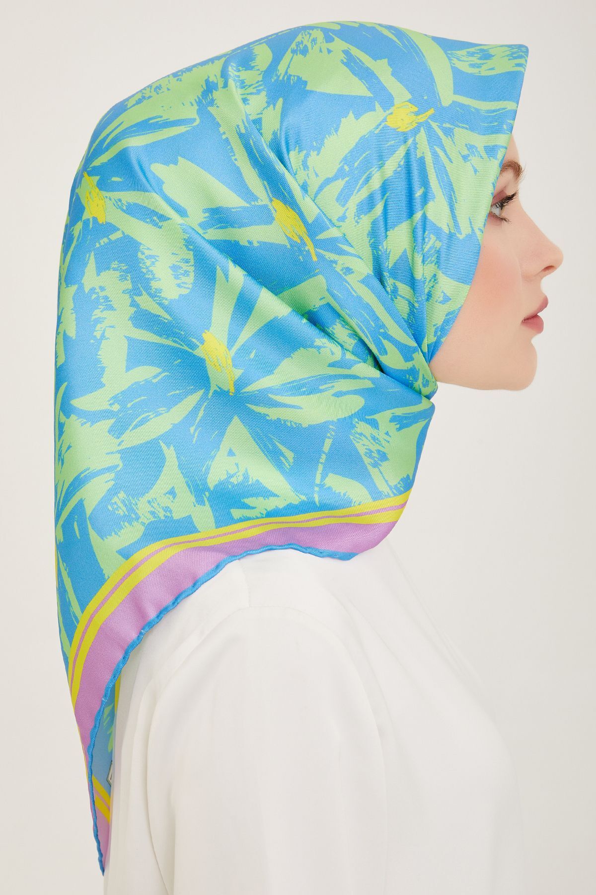 روسری زنانه بللی | E24YA7130001 Belli - Image 4