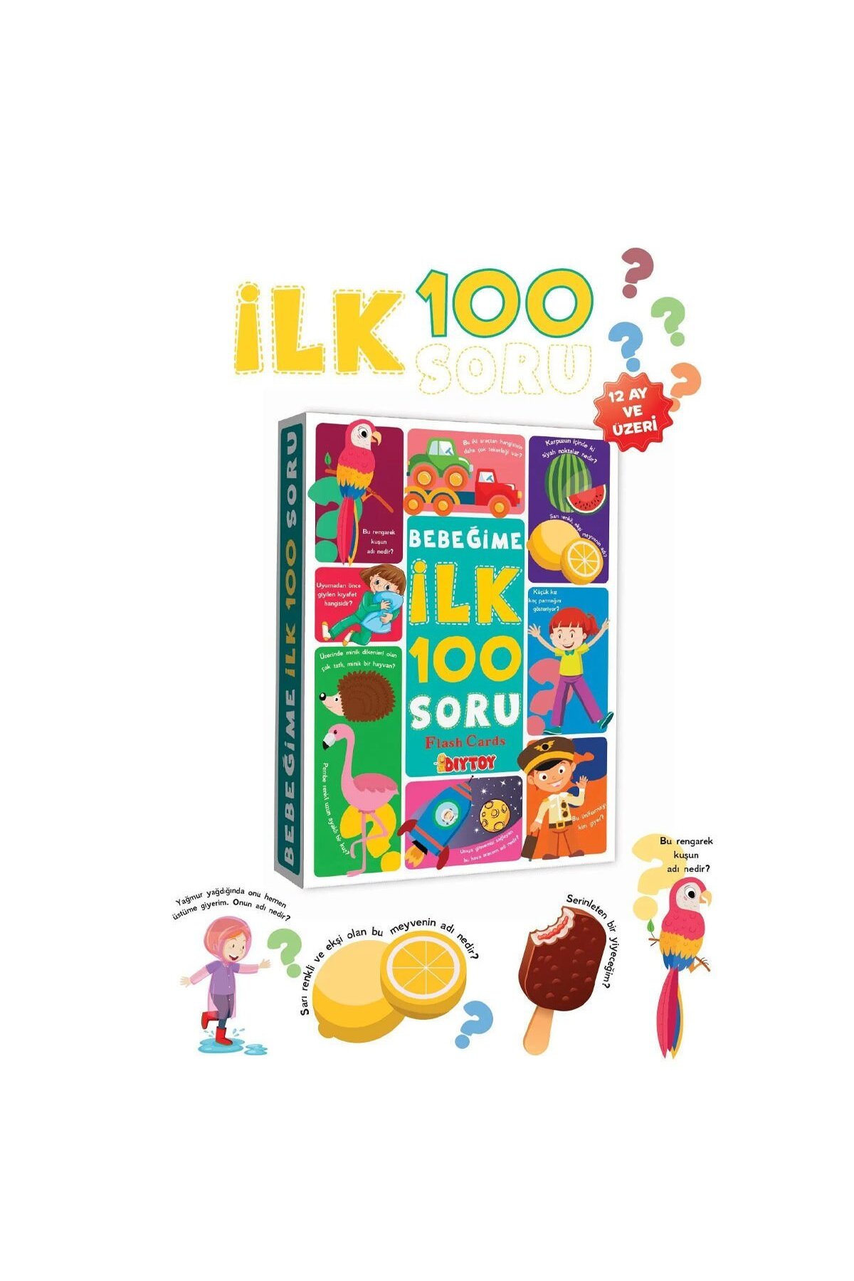 اولین سوالات نوزاد من - مجموعه ۱۰۰ سوال سرگرم‌کننده و آموزشی