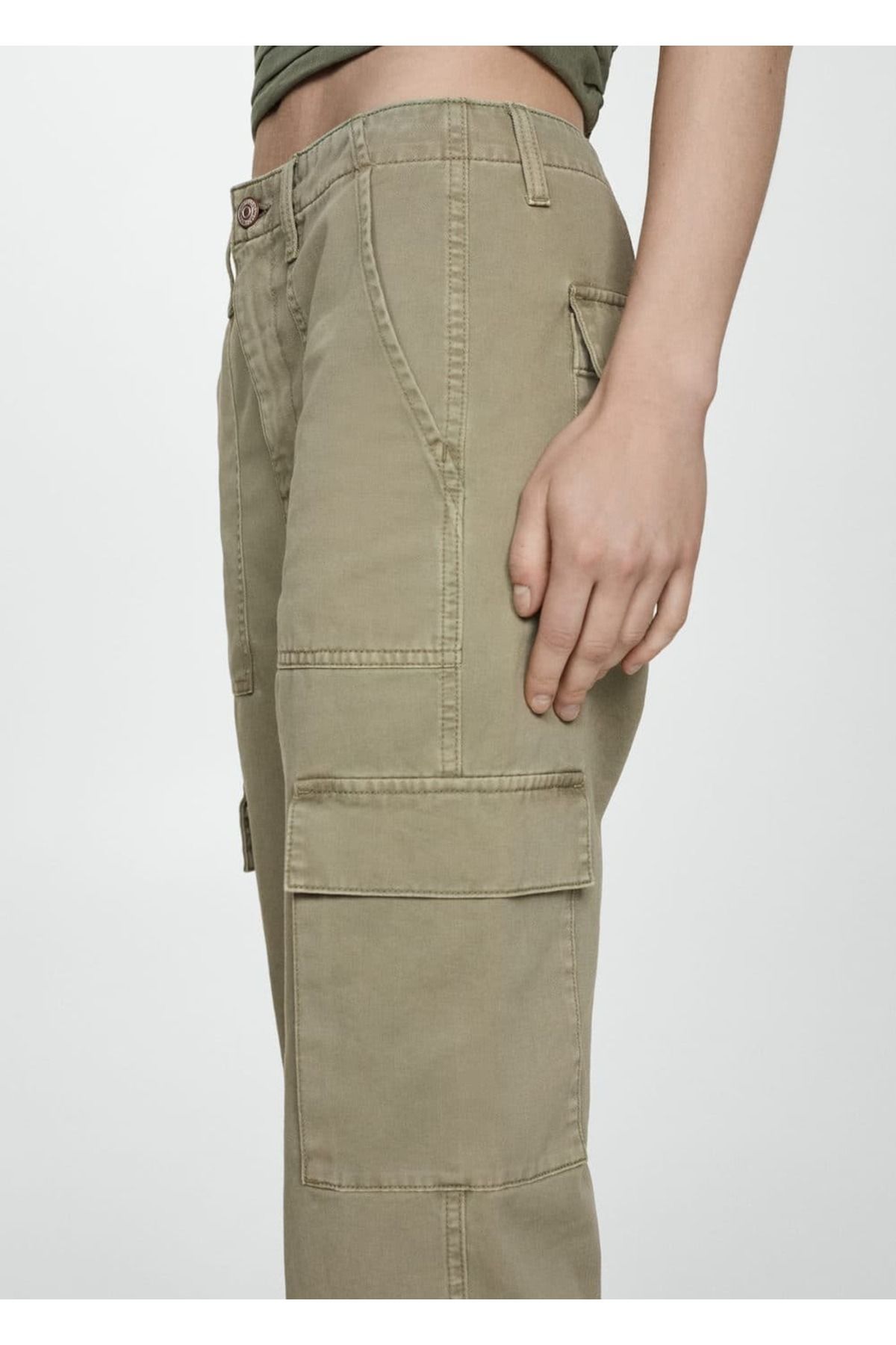 Cepli kargo jean pantolon