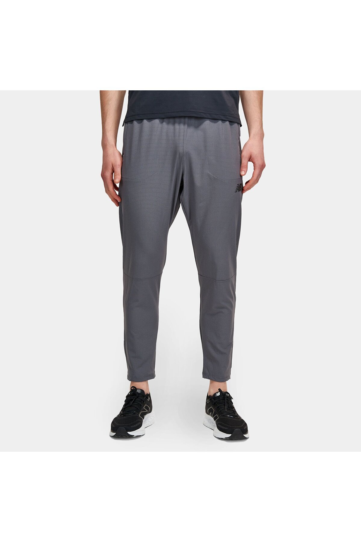 شلوار ورزشی مردانه مدل Lifestyle خاکستری MNP1446-ANT نیو بالانس شلوار ورزشی New Balance