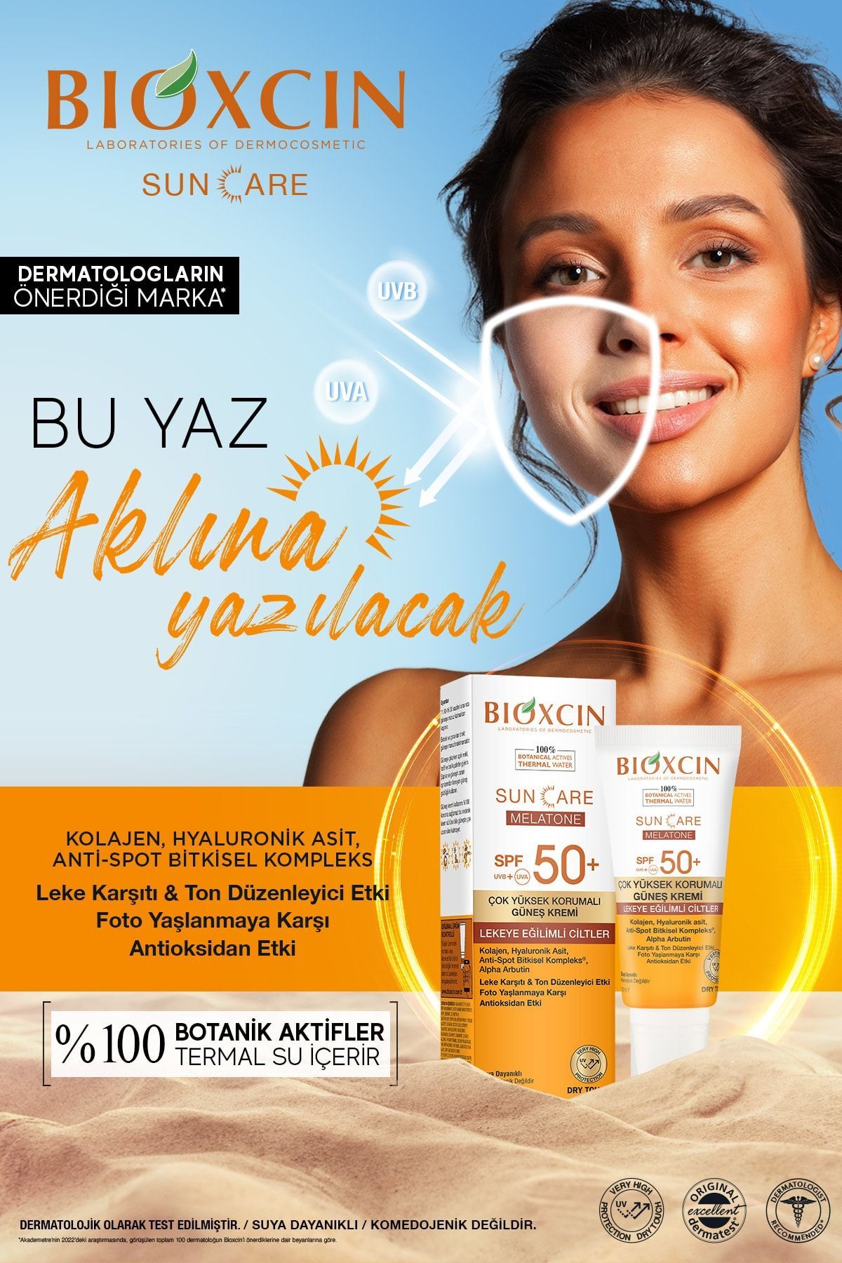 ضد آفتاب صورت   Bioxcin | 8680512632726xx4 اورجینال - تصویر 2