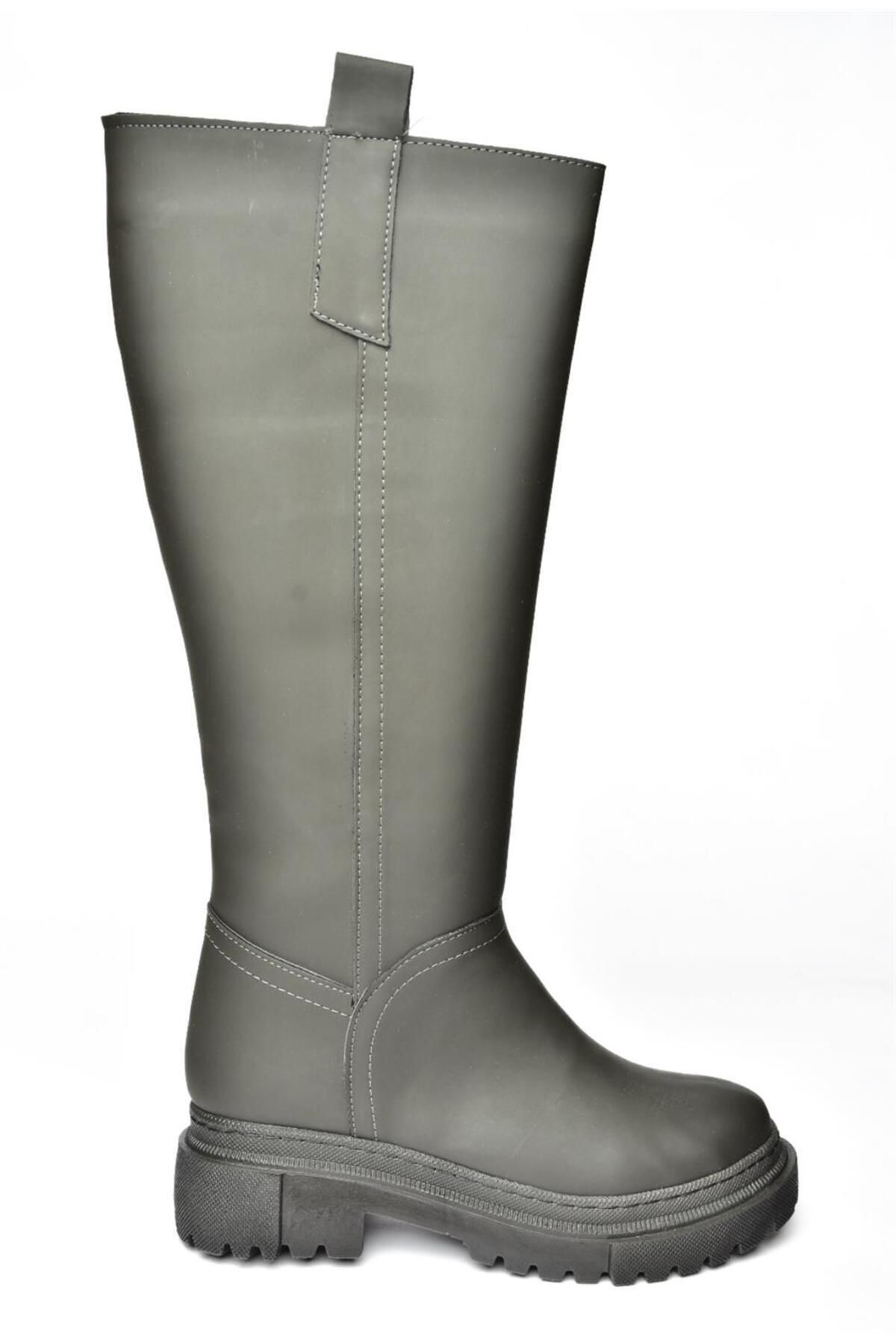Fox Shoes-R973201109 Geräucherte Damenstiefel mit dicker Sohle 6