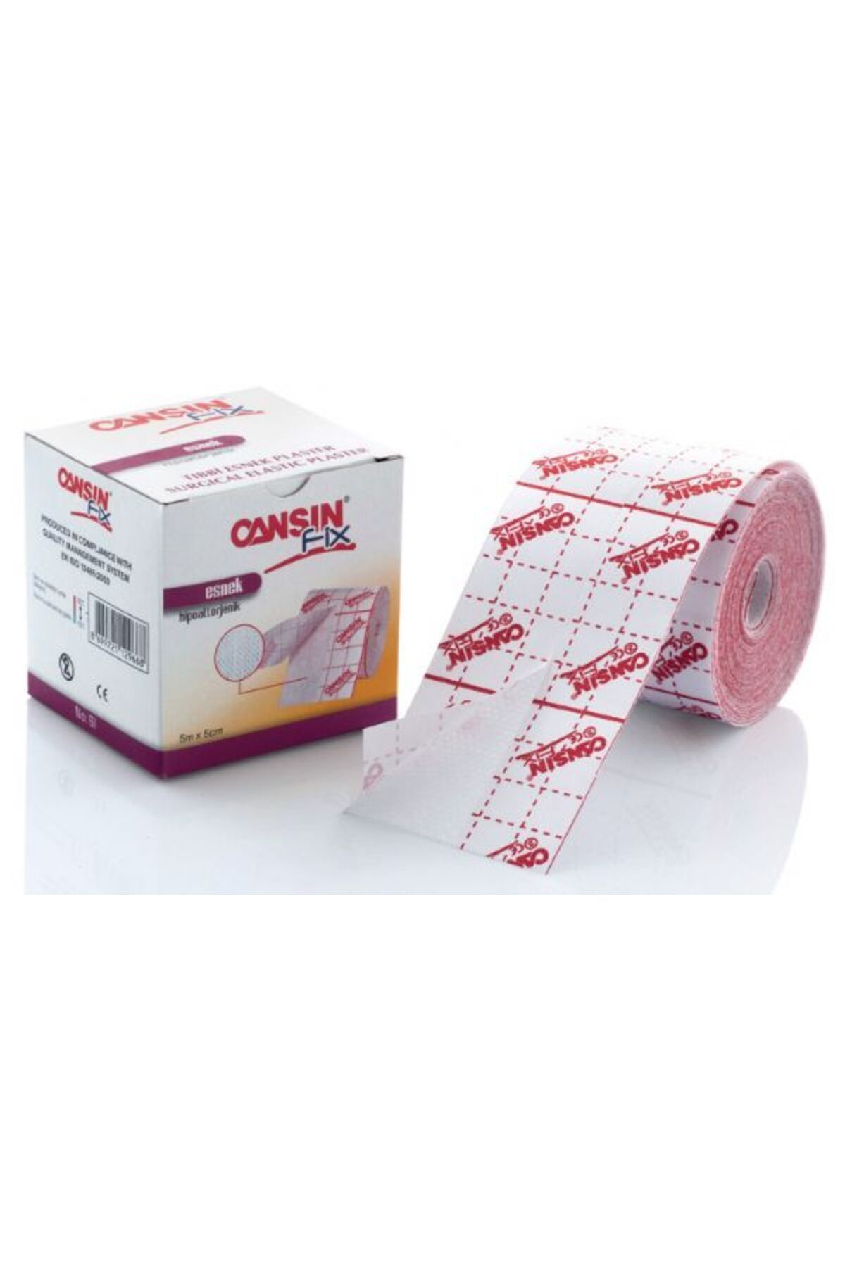 CANSIN Fix Esnek Tıbbi Flaster 5cm X 5m