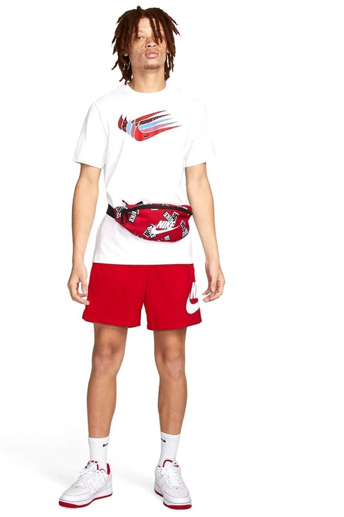 تی شرت ورزشی نایکی زنانه  سفید اسپرت  Regular/رگولار      | Nike TYC00493138878 VN - تصویر 3
