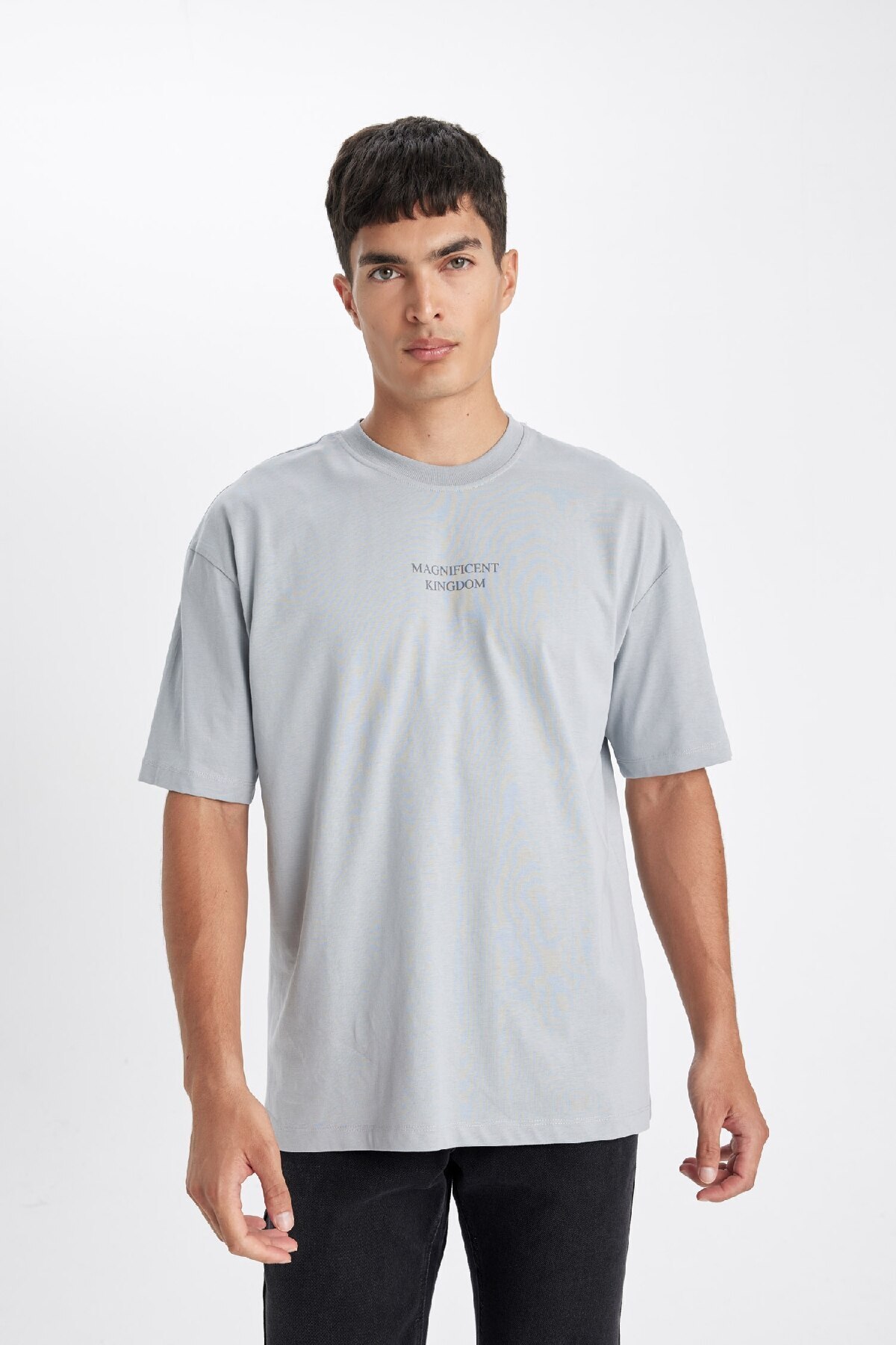 تی شرت مردانه دفاکتو | D4909AX24AU Defacto - Image 4