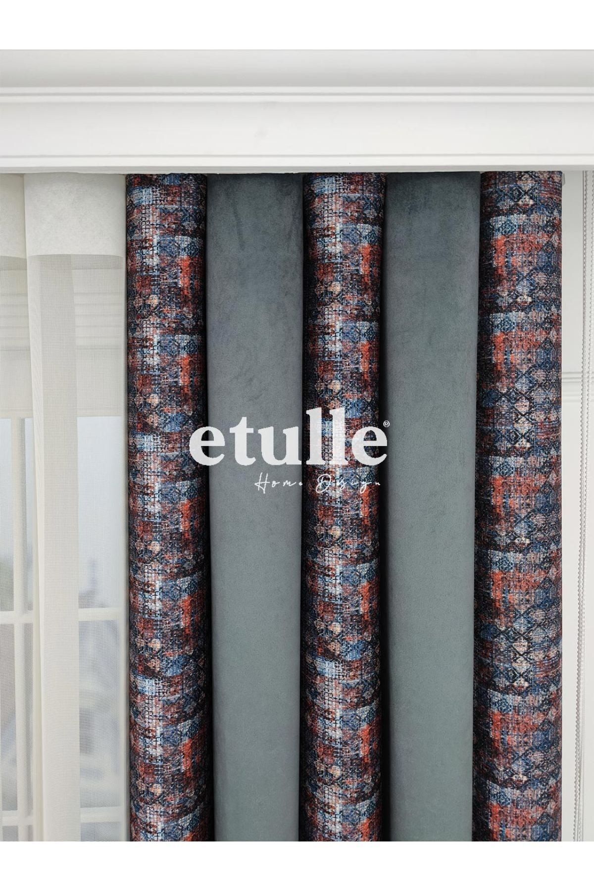 Etulle-Smart Vertical Tulle Curtain Carpet110 2