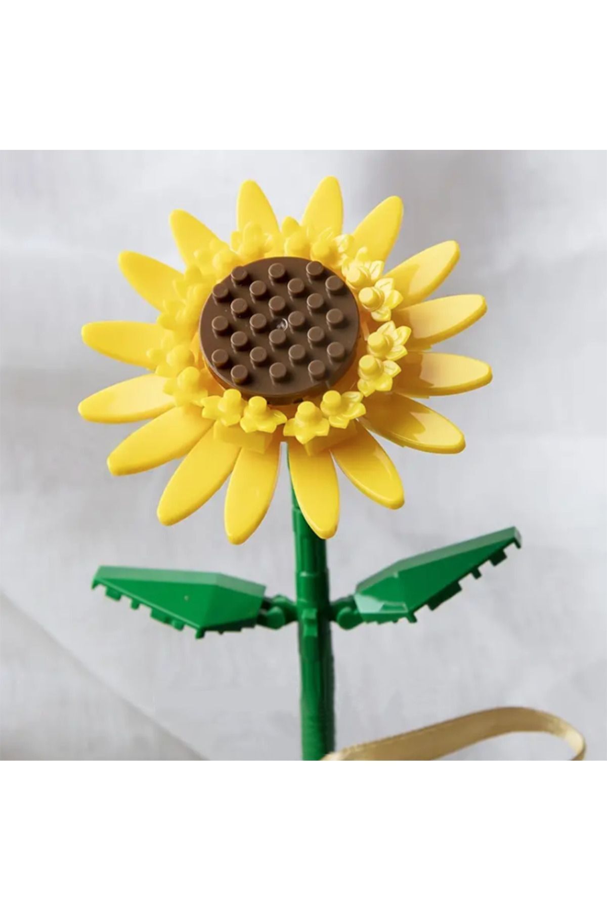 مجموعه ۱ عددی بلوک‌های ساختمانی تزئینی و هدیه‌ای آفتابگردان