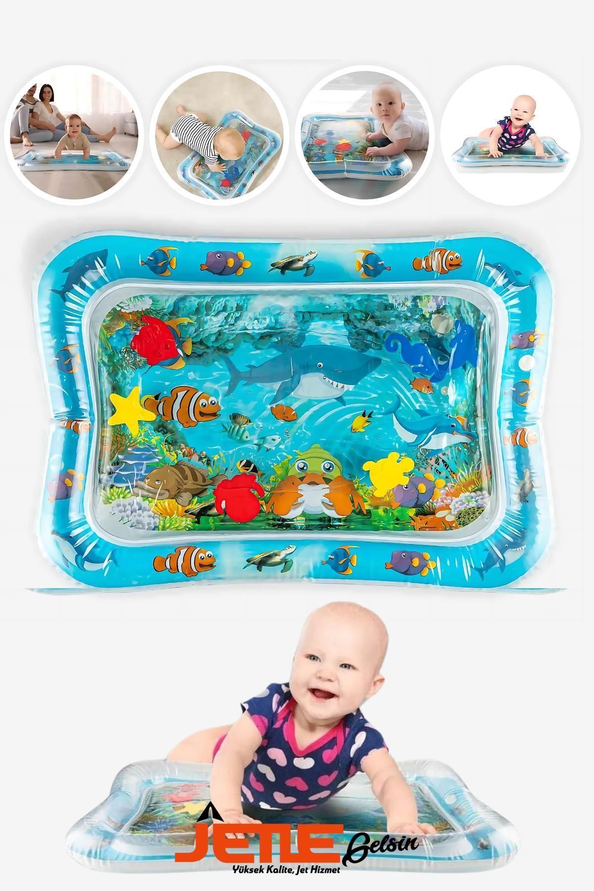 HAK İŞ OYUNCAK Bebek Su Oyun Matı (TUMMY TİME) Aktivite Matı fotoğrafı 4 (önizleme)