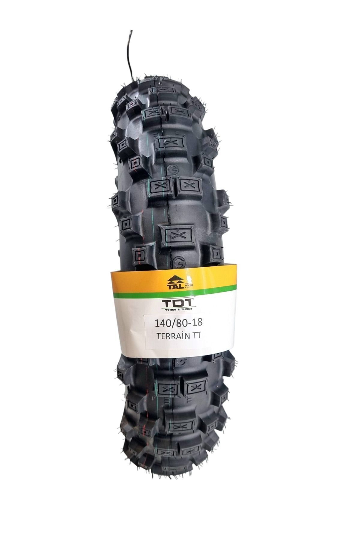 TDT TYRES 140/80-18 TT (TUBETYPE - İÇ LASTİKLİ TİP) ENDURO LASTİK TERRAİN4A