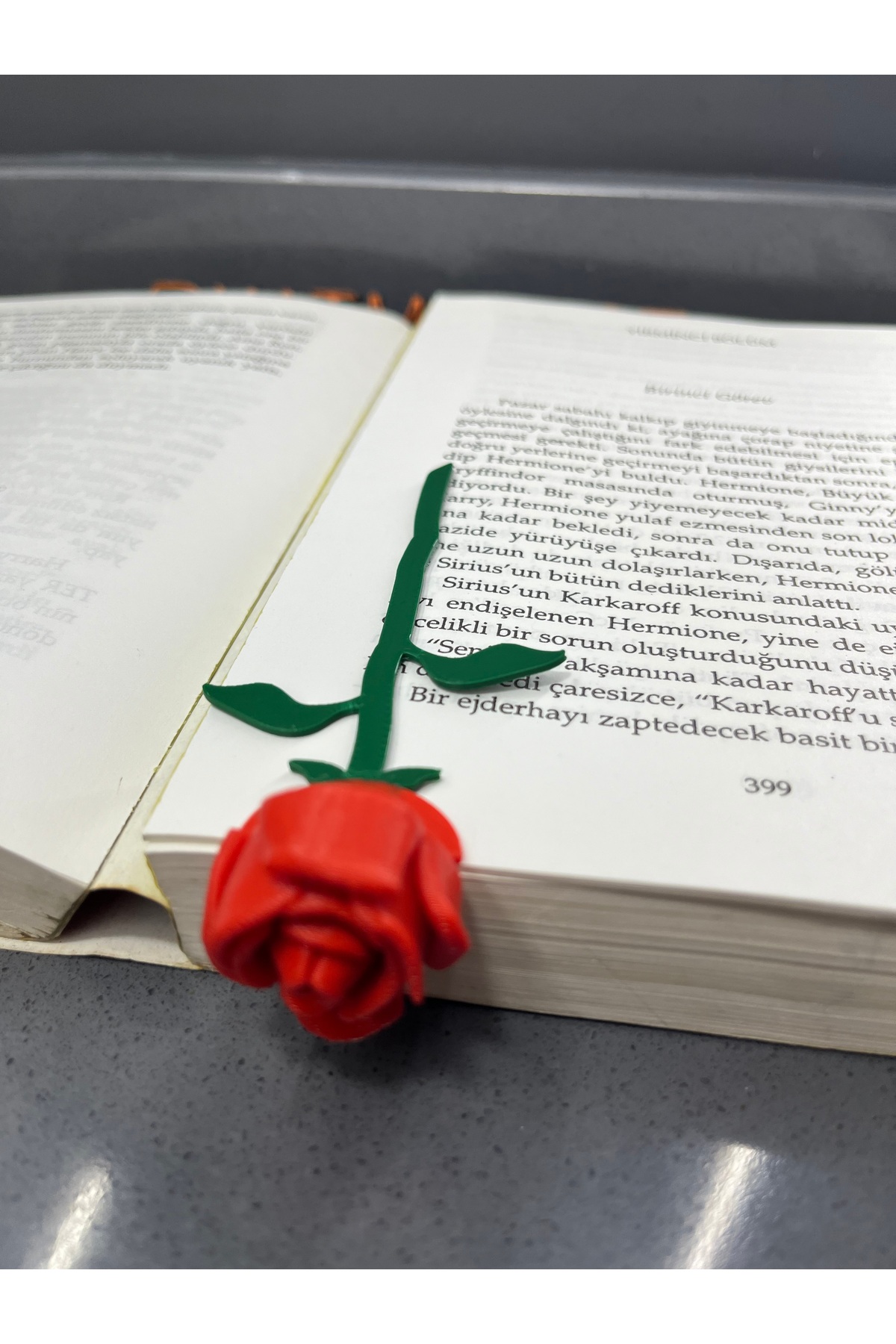 Katmanist Sonsuz Gül (Kitap Ayracı)