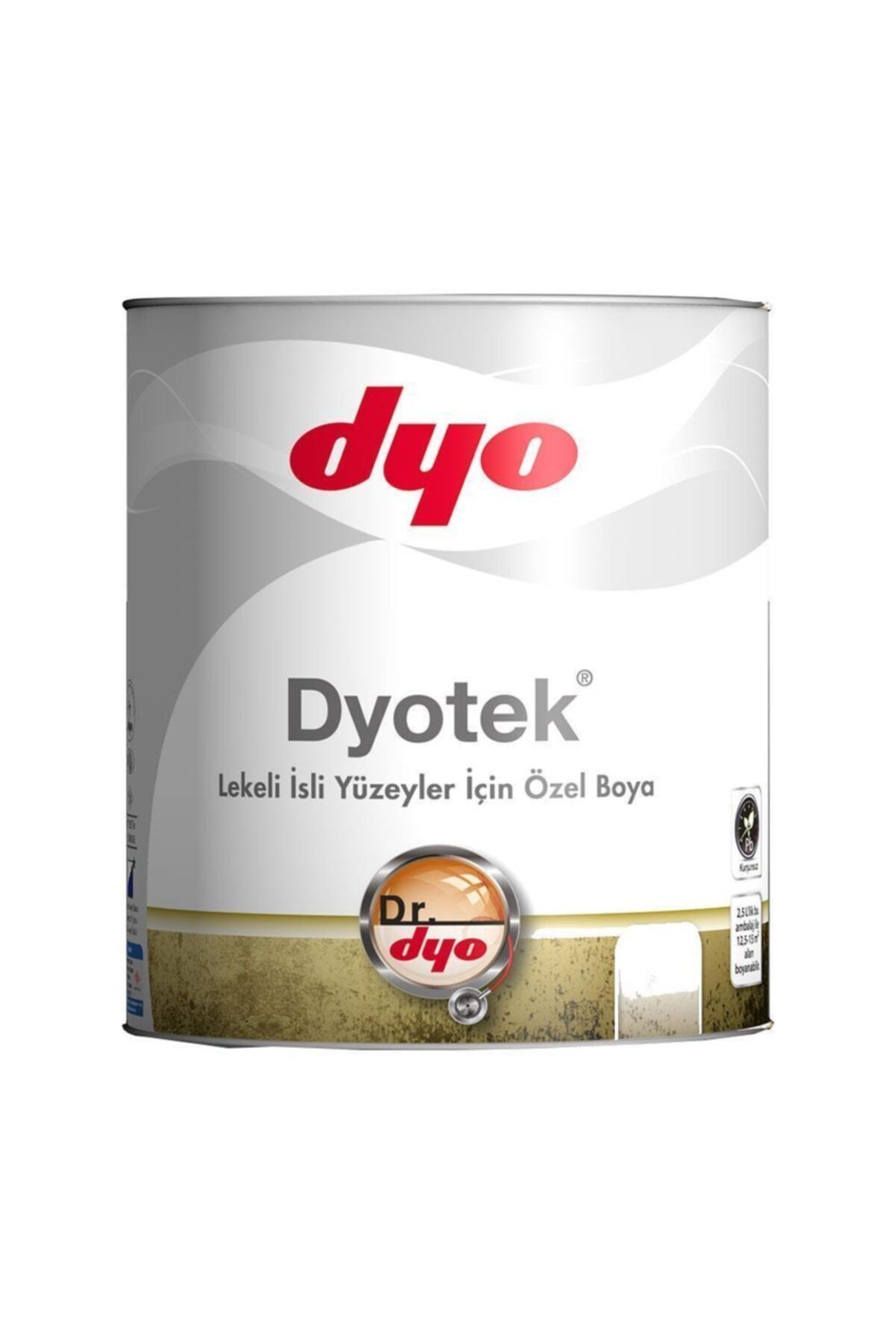 Dyo Tek Lekesi Ve İsli Yüzeyler İçin Boya 0,75 Litre