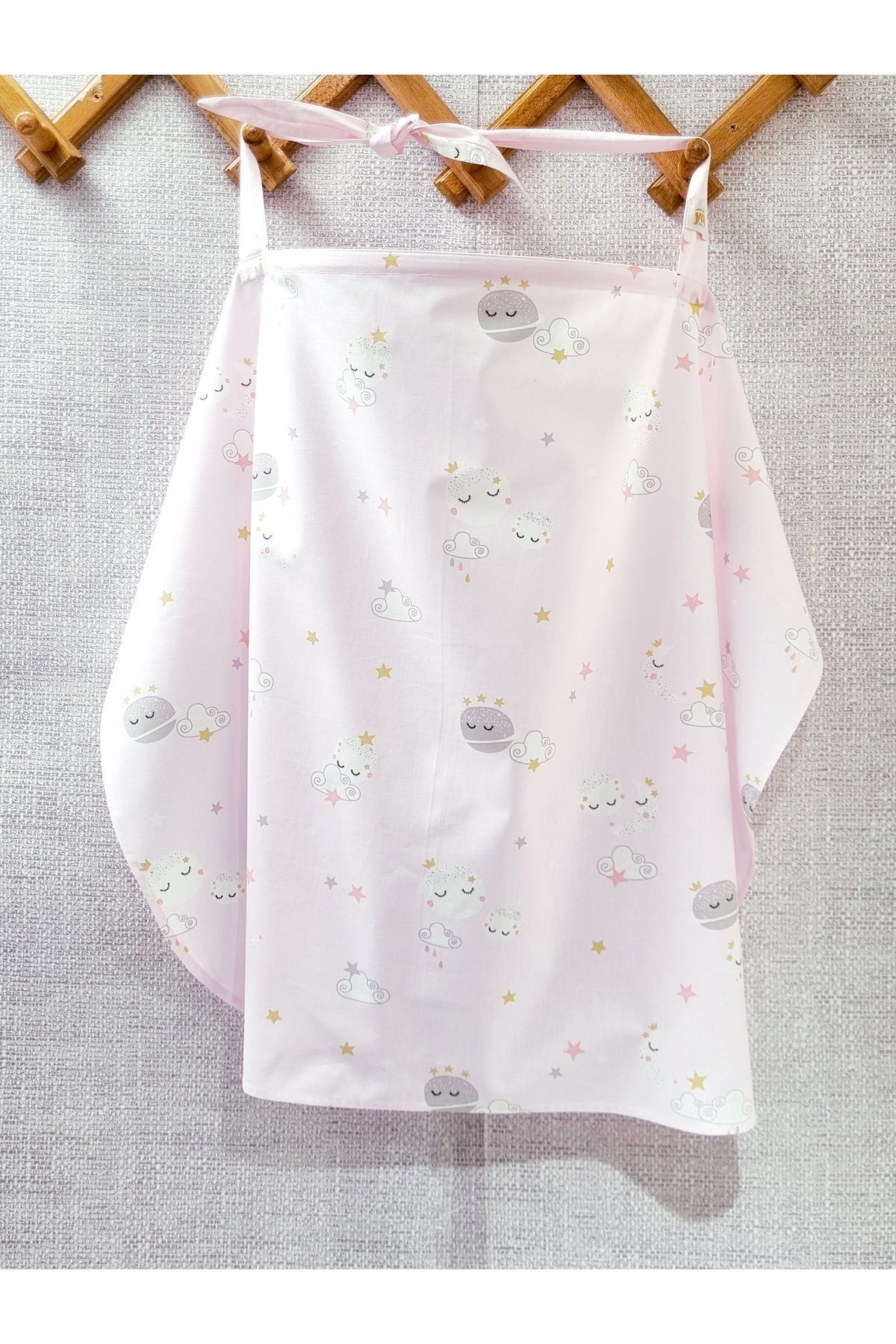 Yada Baby %100 Organik Pamuktan Poplin Emzirme Önlüğü (KUMAŞLARIMIZ SERTİFİKALIDIR) fotoğrafı 3 (önizleme)