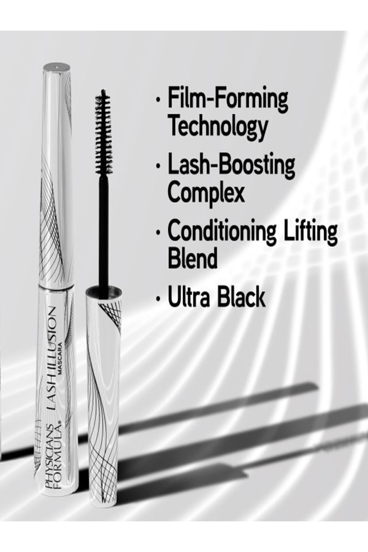 Physicians Formula-Eye Booster™ Lash Illusion Mascara Ultra Black MASCARA Removes + Extends EYE MASCARA 5