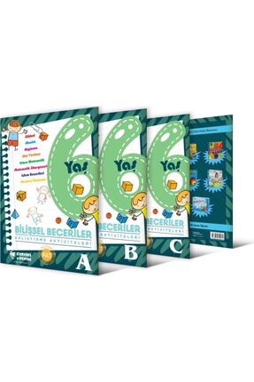 Curious&Genius Bilişsel Beceriler Aktiviteleri 6 Yaş Curıous & Genıus