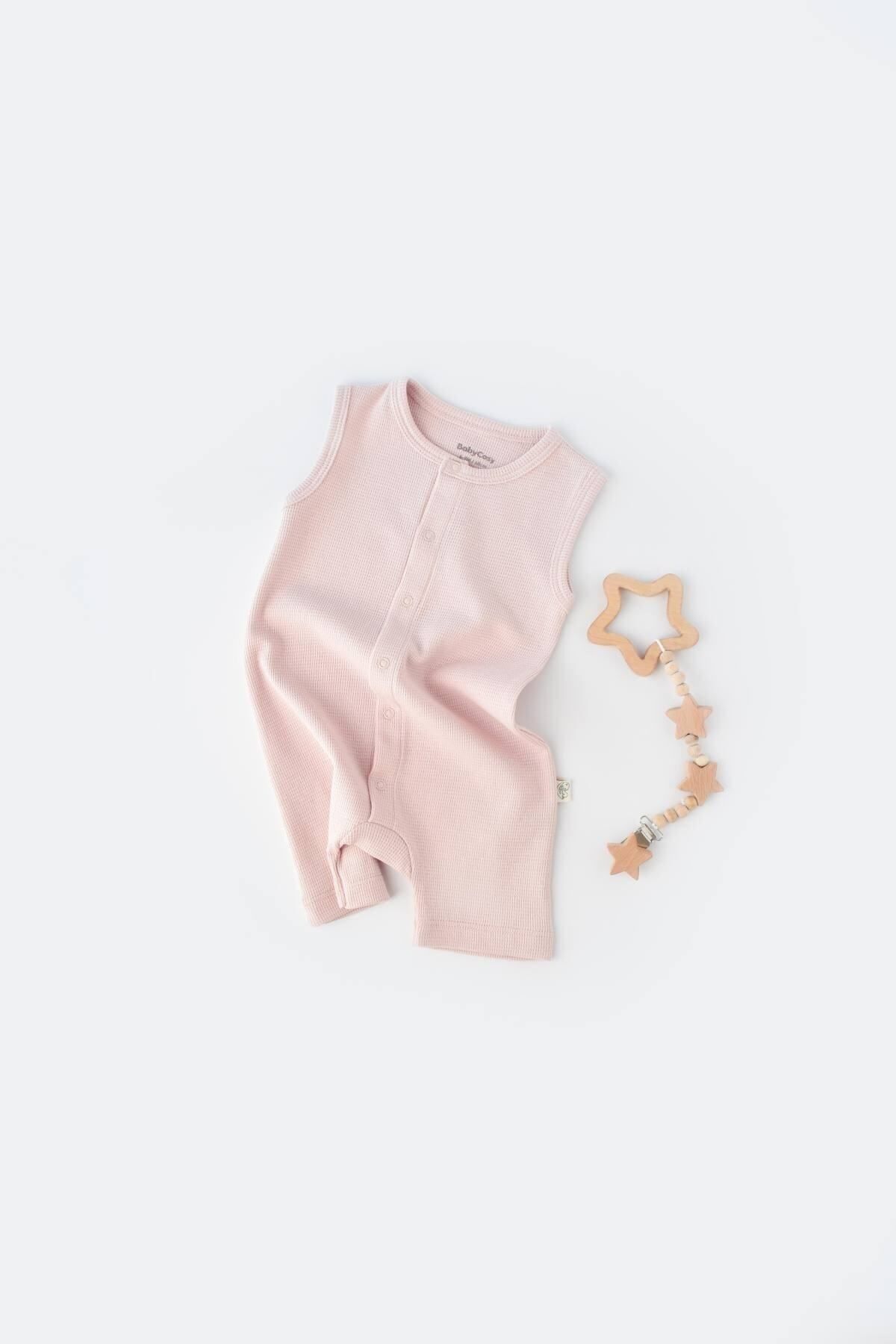 BabyCosy Csyw1011 - Salopetă Fără Mâneci Din Bumbac Organic 100% Pentru Bebeluși Și Nou-născuți Unisex - 6–9 months