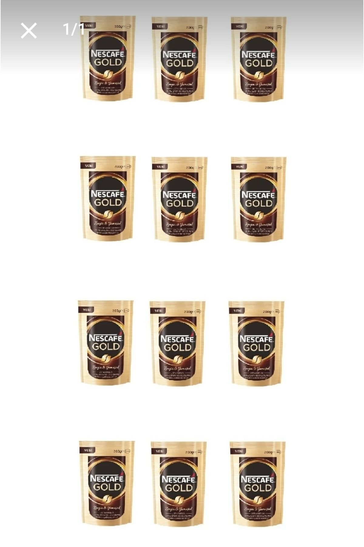Gold Ekonomik paket 200 gr X 12 adet