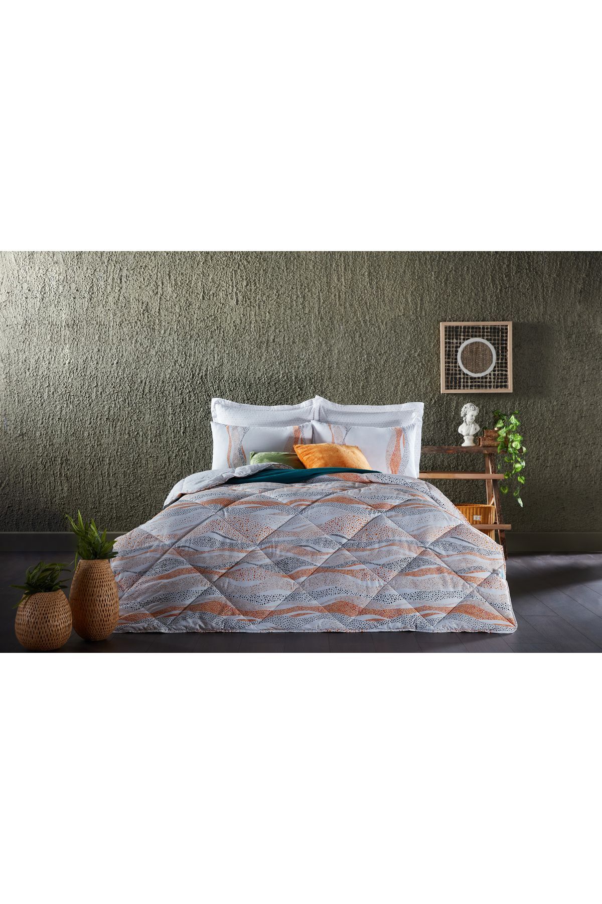 ست خواب دو نفره  نارنجی Doqu Home | 2Q9CMFPLCT0020099 اورجینال - تصویر 8