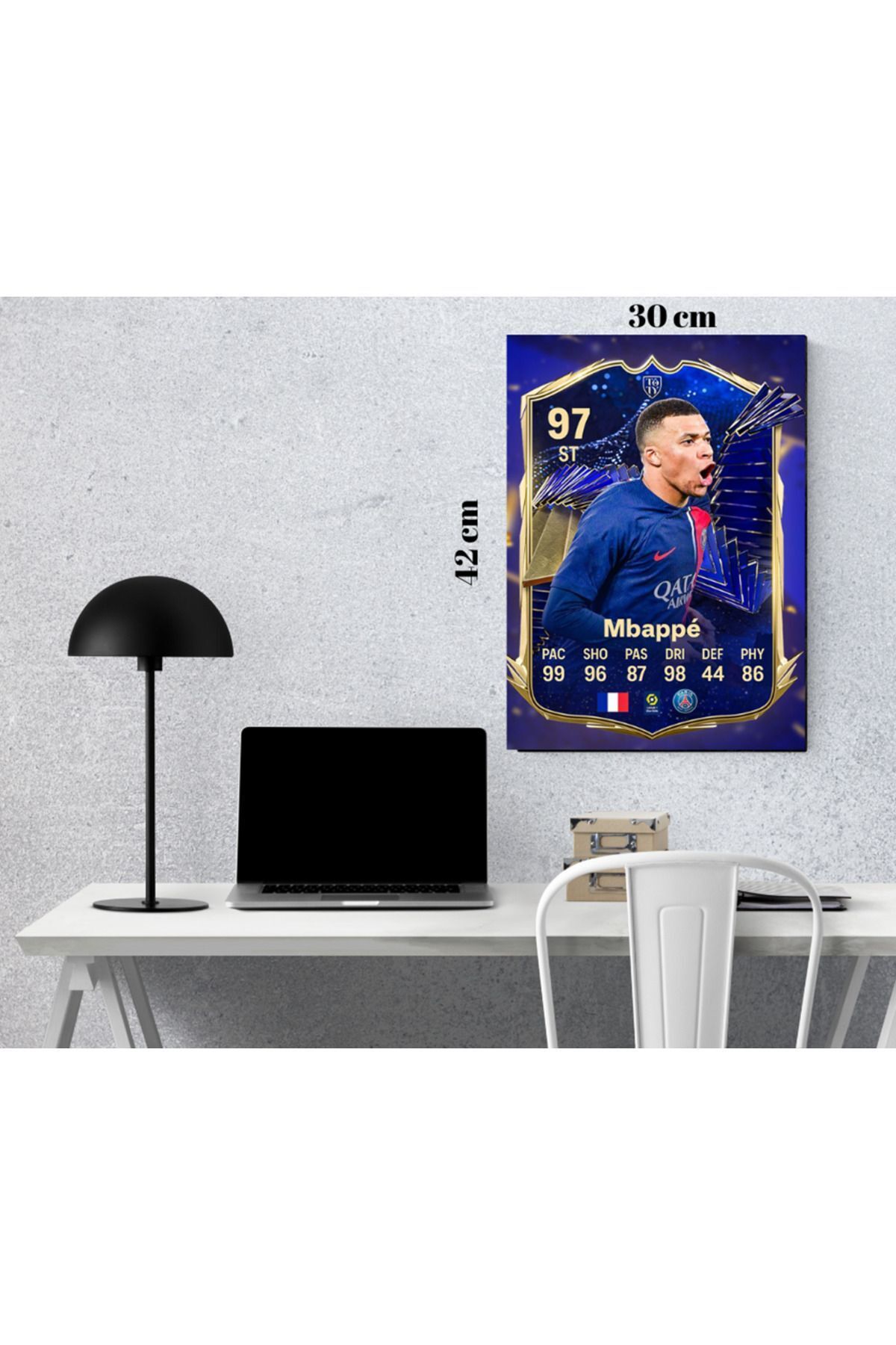 512 STORE-Kylian Mbappe Fifa Fut Card Wall Poster A3 30X42 Unframed Wall Poster 2