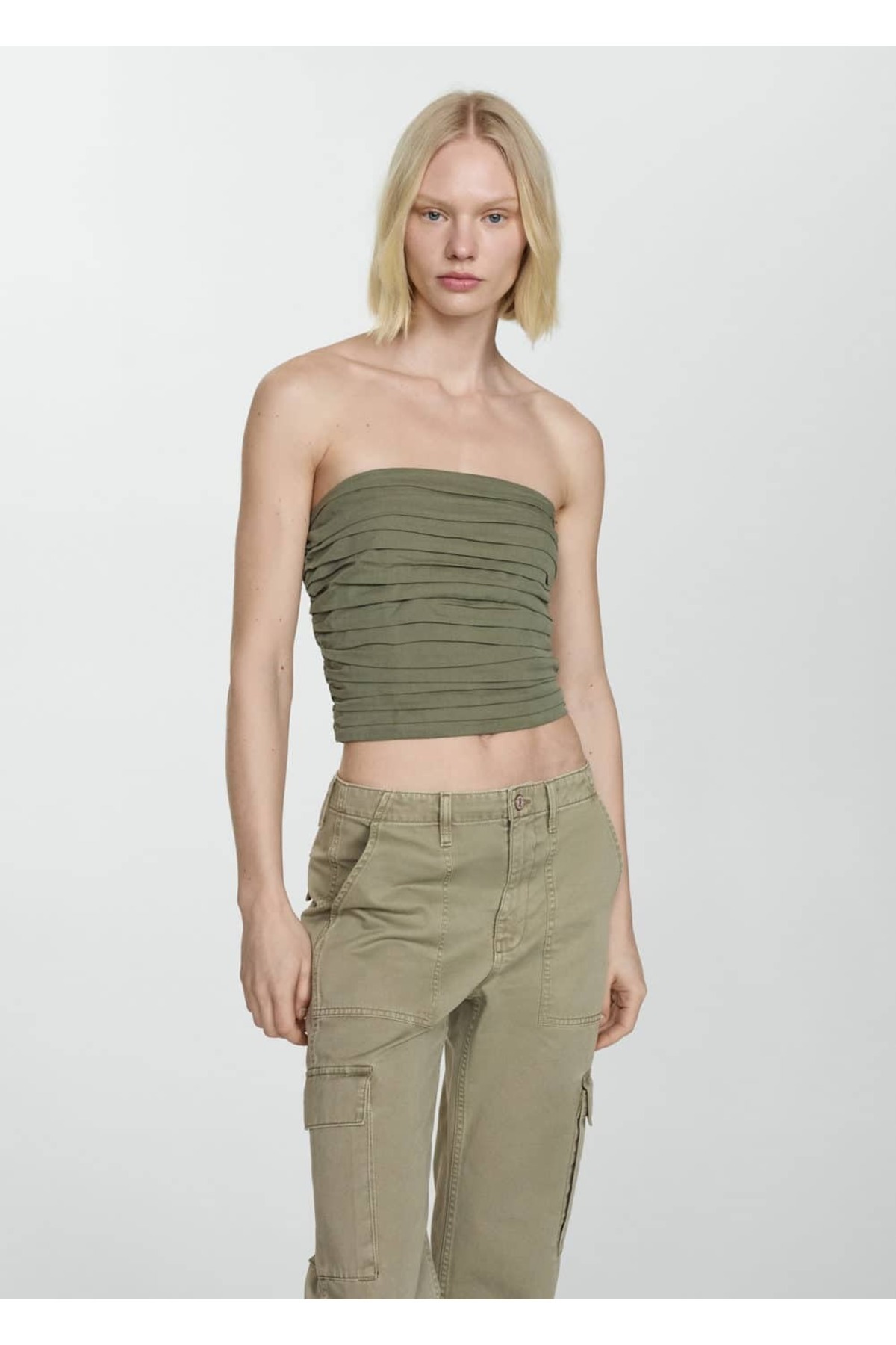 Cepli kargo jean pantolon