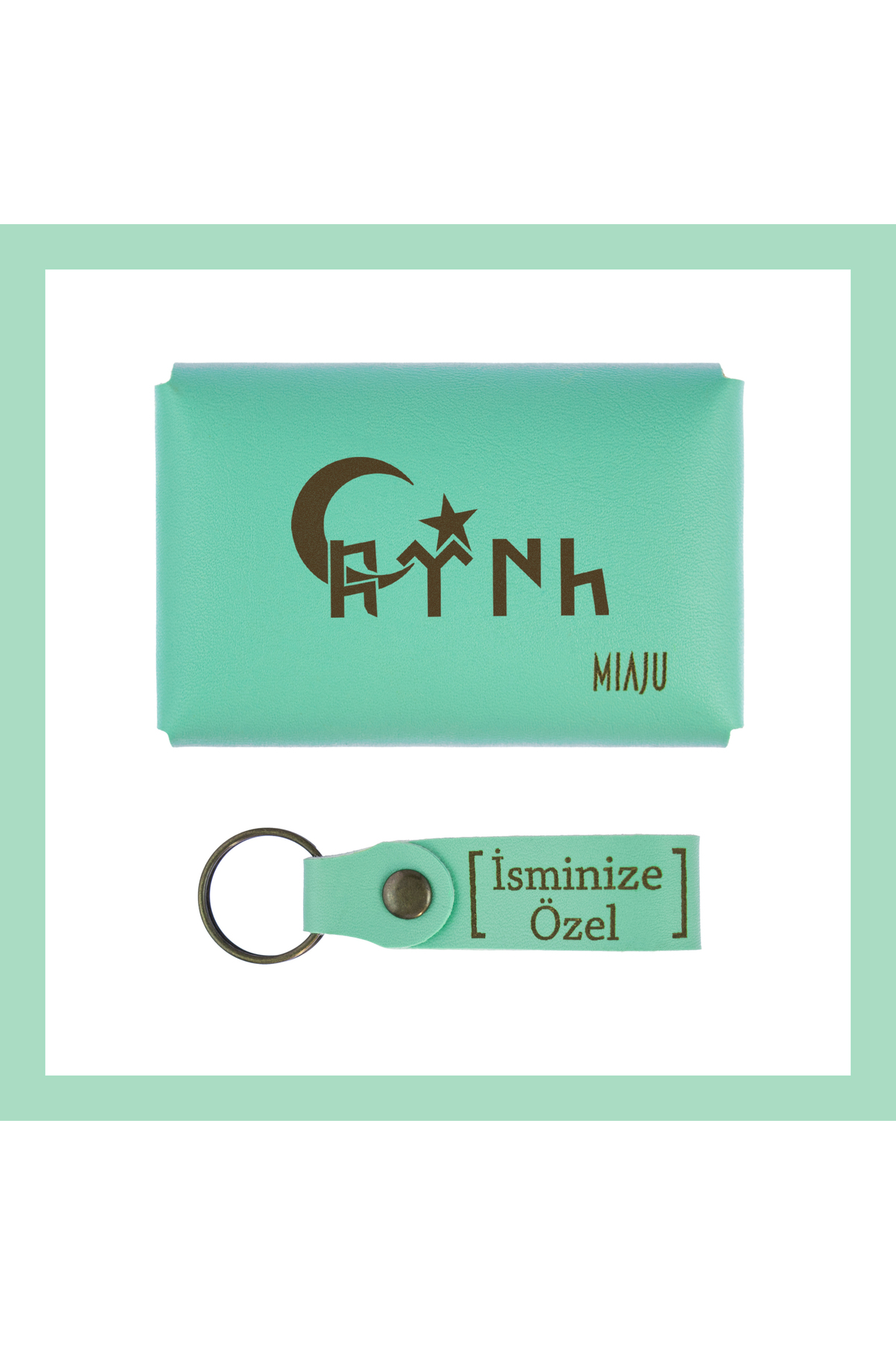 کیف پول مردانه سبز miawiki | MW-KCA5729 اورجینال - تصویر 3