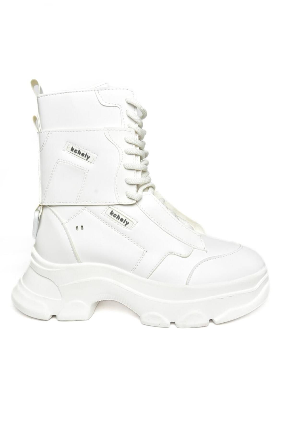 Fox Shoes-ر 973102309   أحذية رياضية بيضاء سميكة سوليد المرأة 8