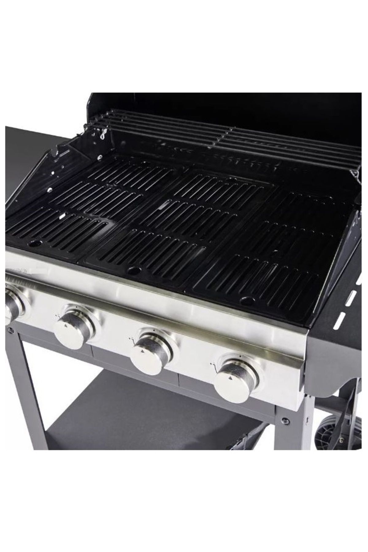 Gazlı Barbekü Mangal 4 Brülörlü 5